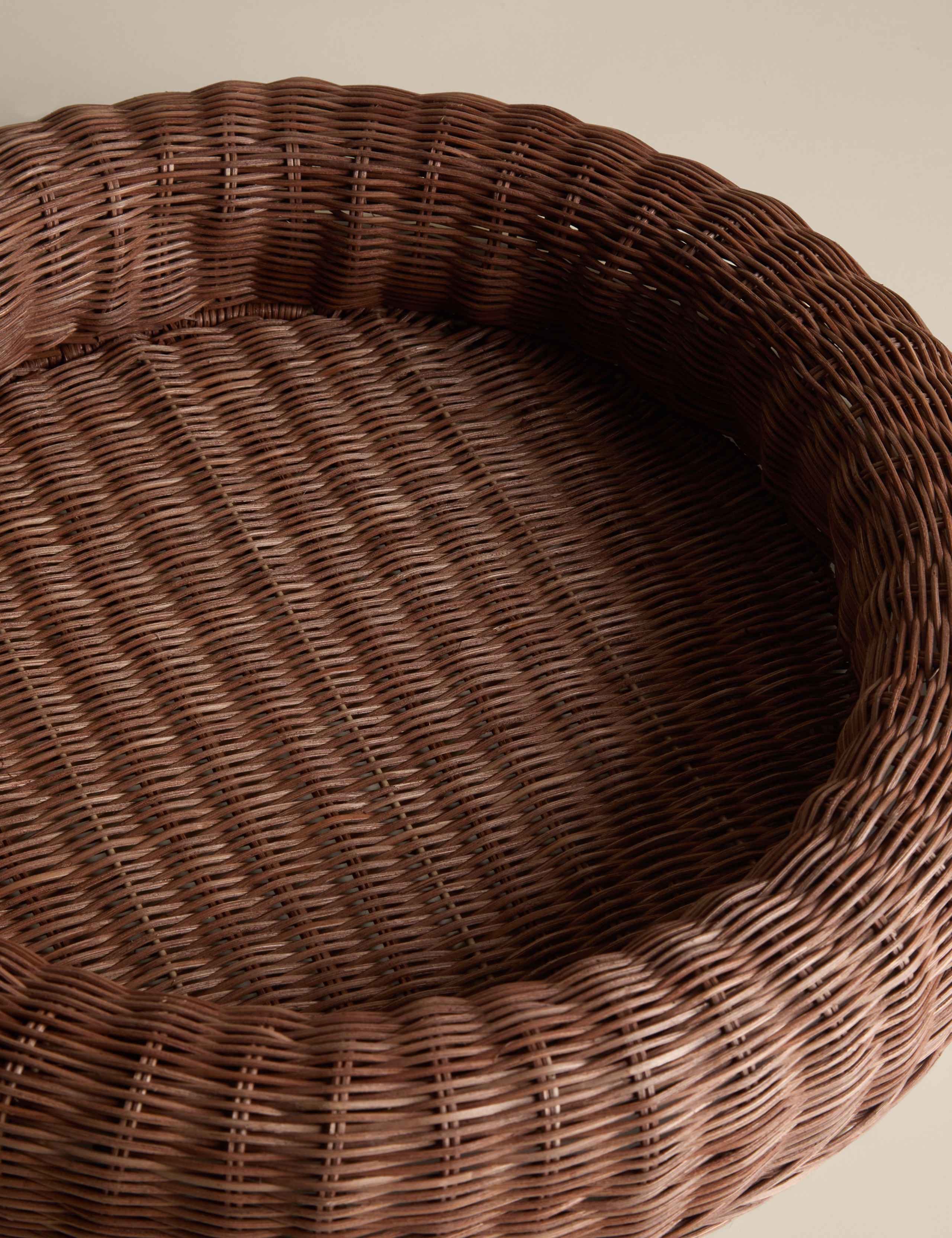 Rattan Large Round Coffee Table Tray 6 of 6
