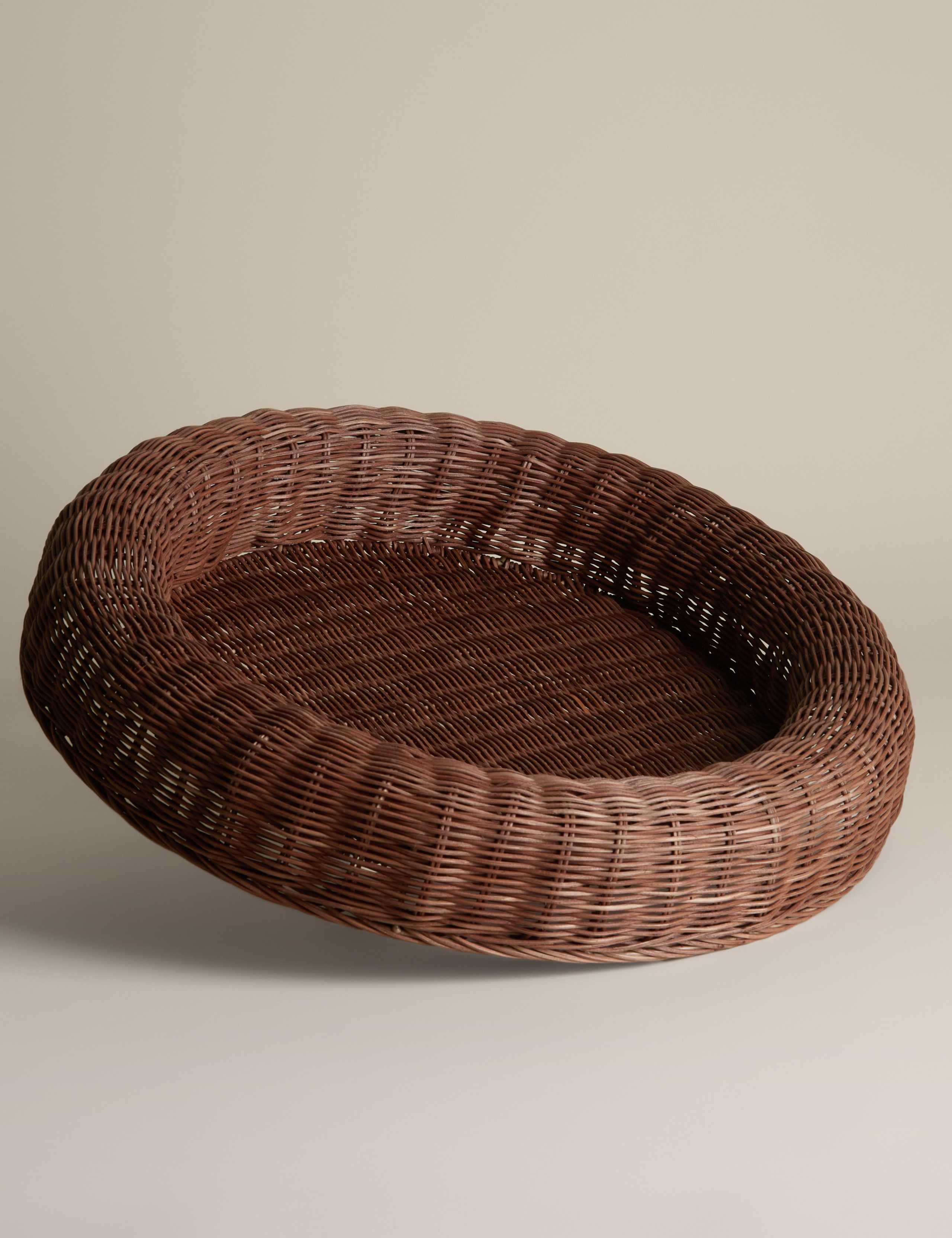 Rattan Large Round Coffee Table Tray 2 of 6