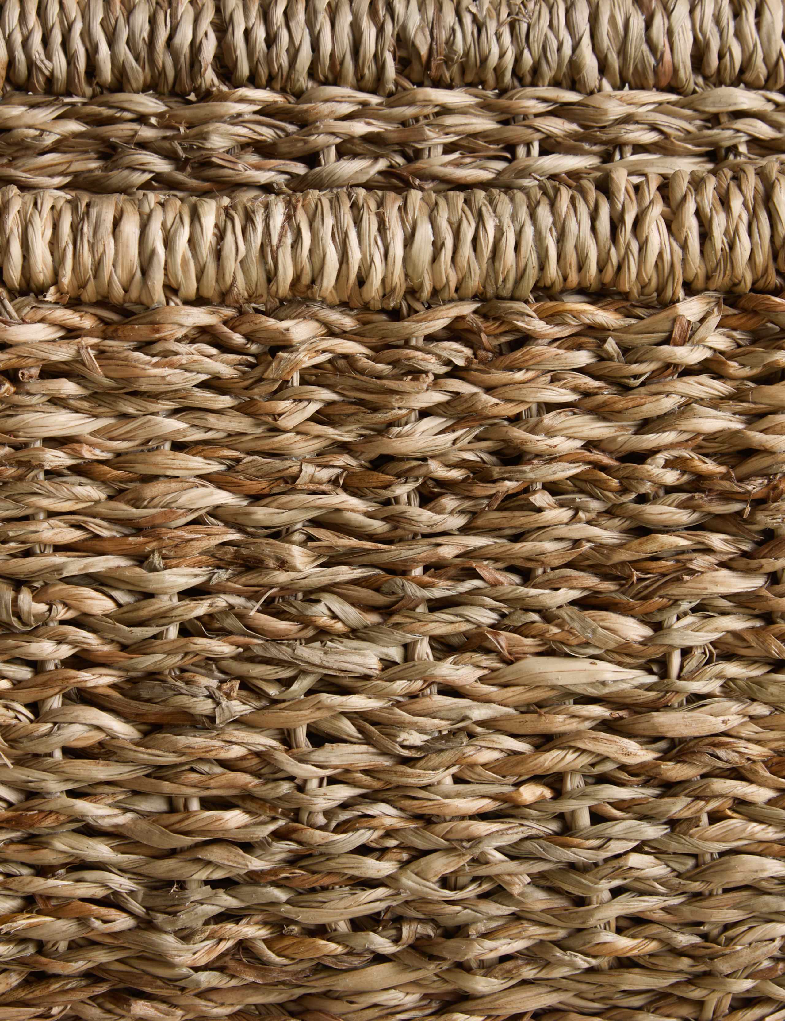 Set of 2 Seagrass Rectangular Baskets 7 of 8