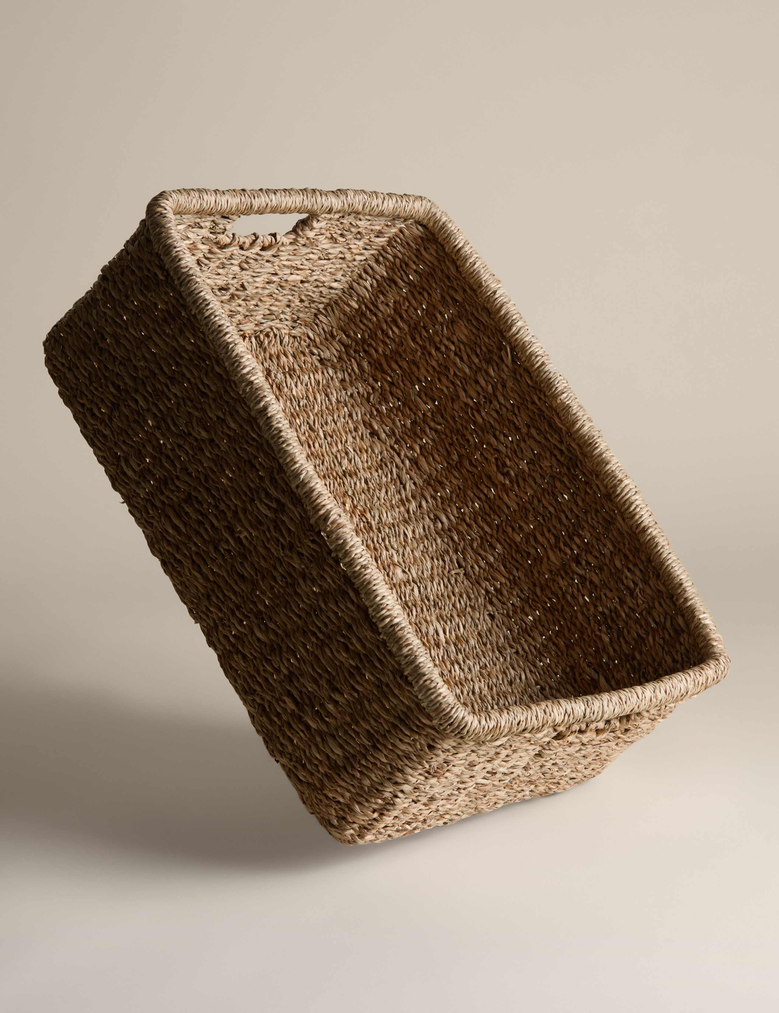 Seagrass Large Rectangular Basket 2 of 7