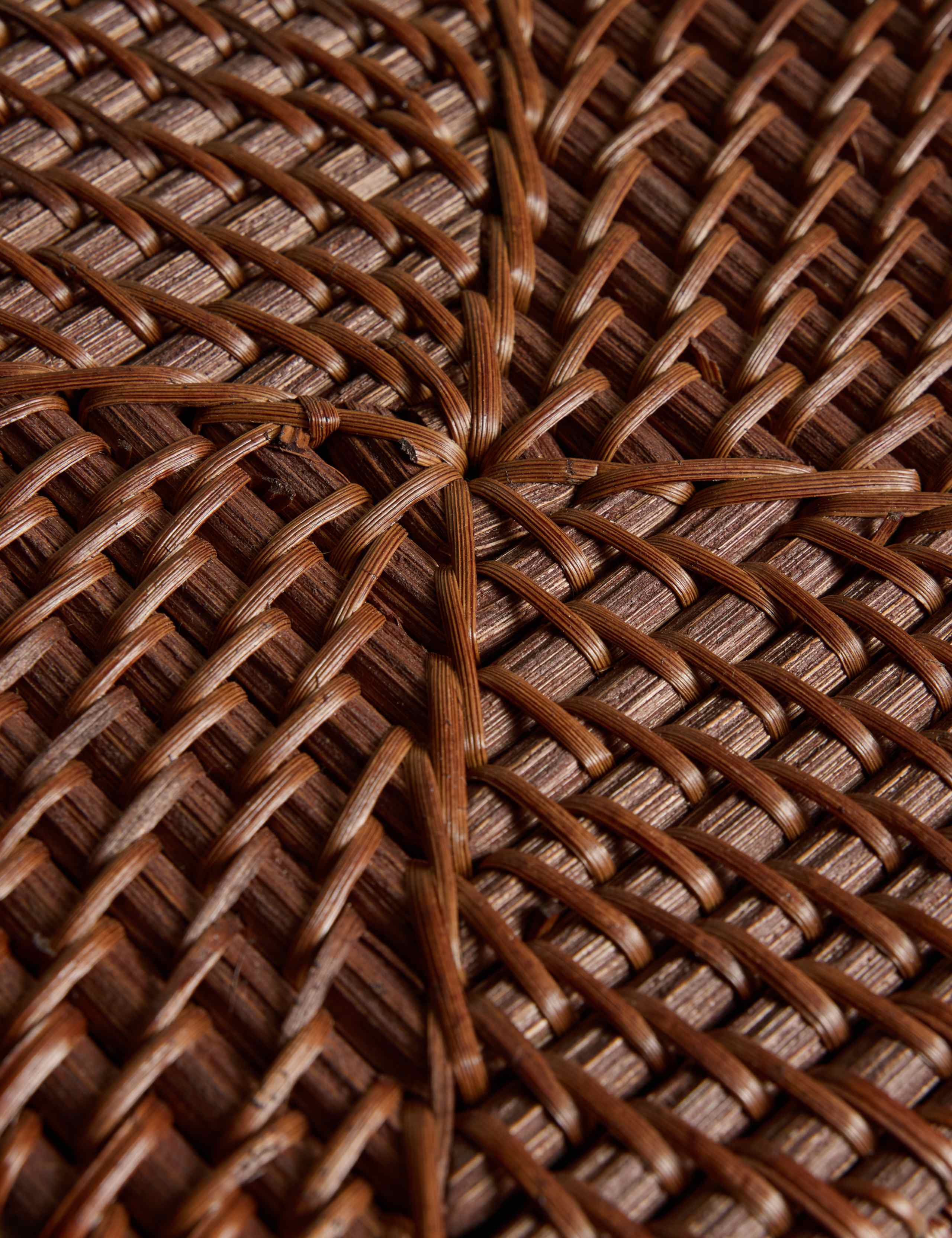 Rattan Structured Cube Storage Box 3 of 6