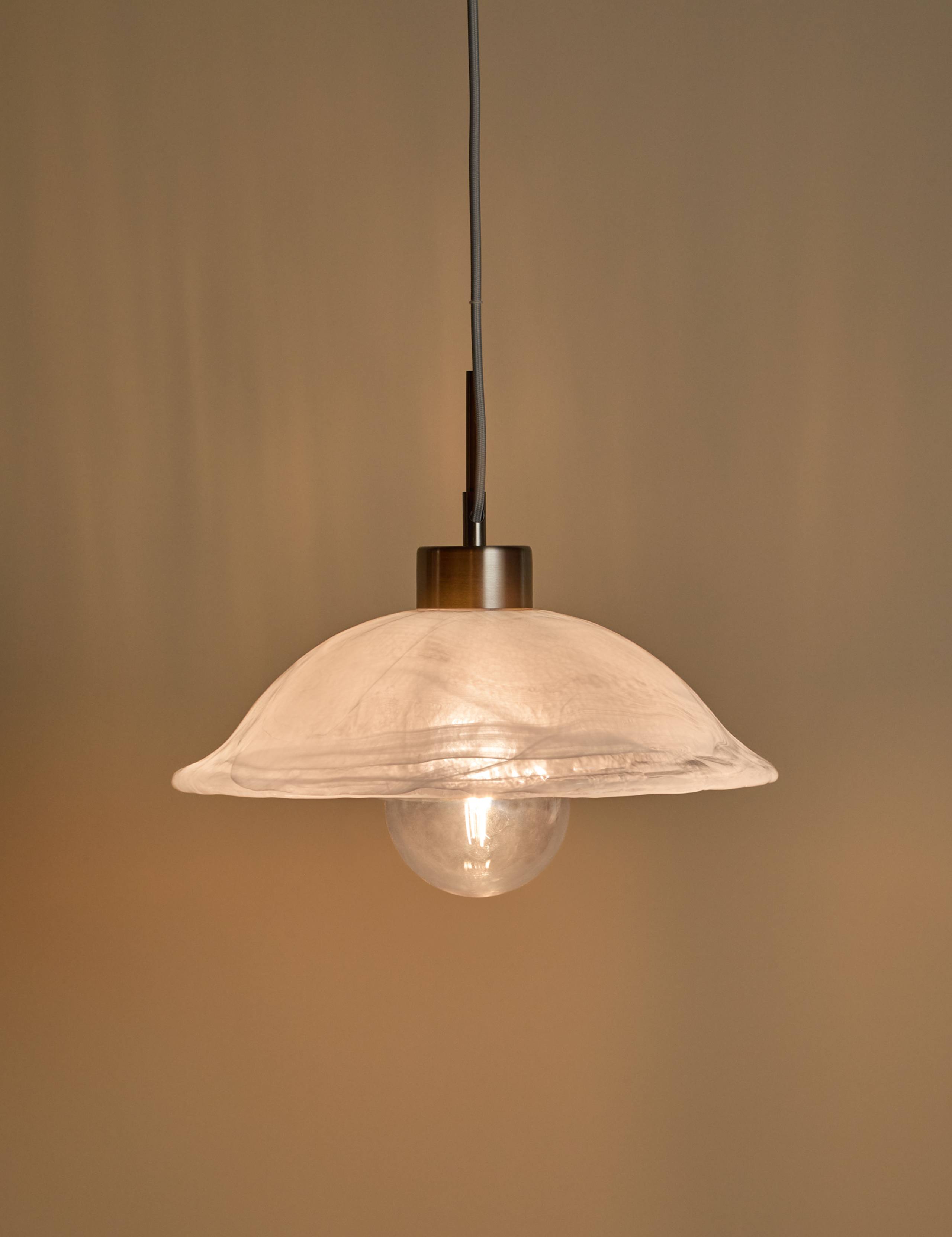 Wavy Glass Pendant Light 2 of 4