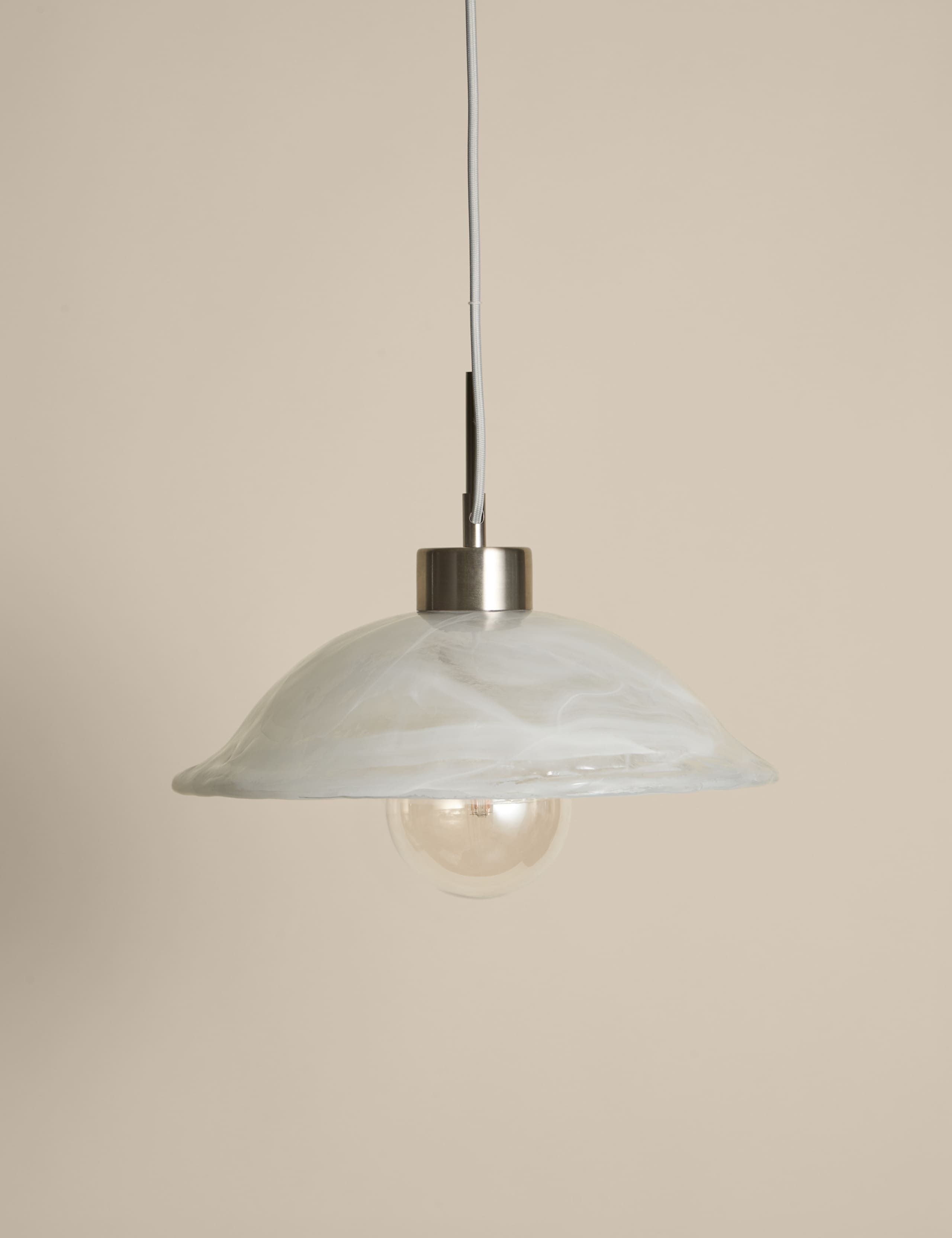 Wavy Glass Pendant Light 1 of 4