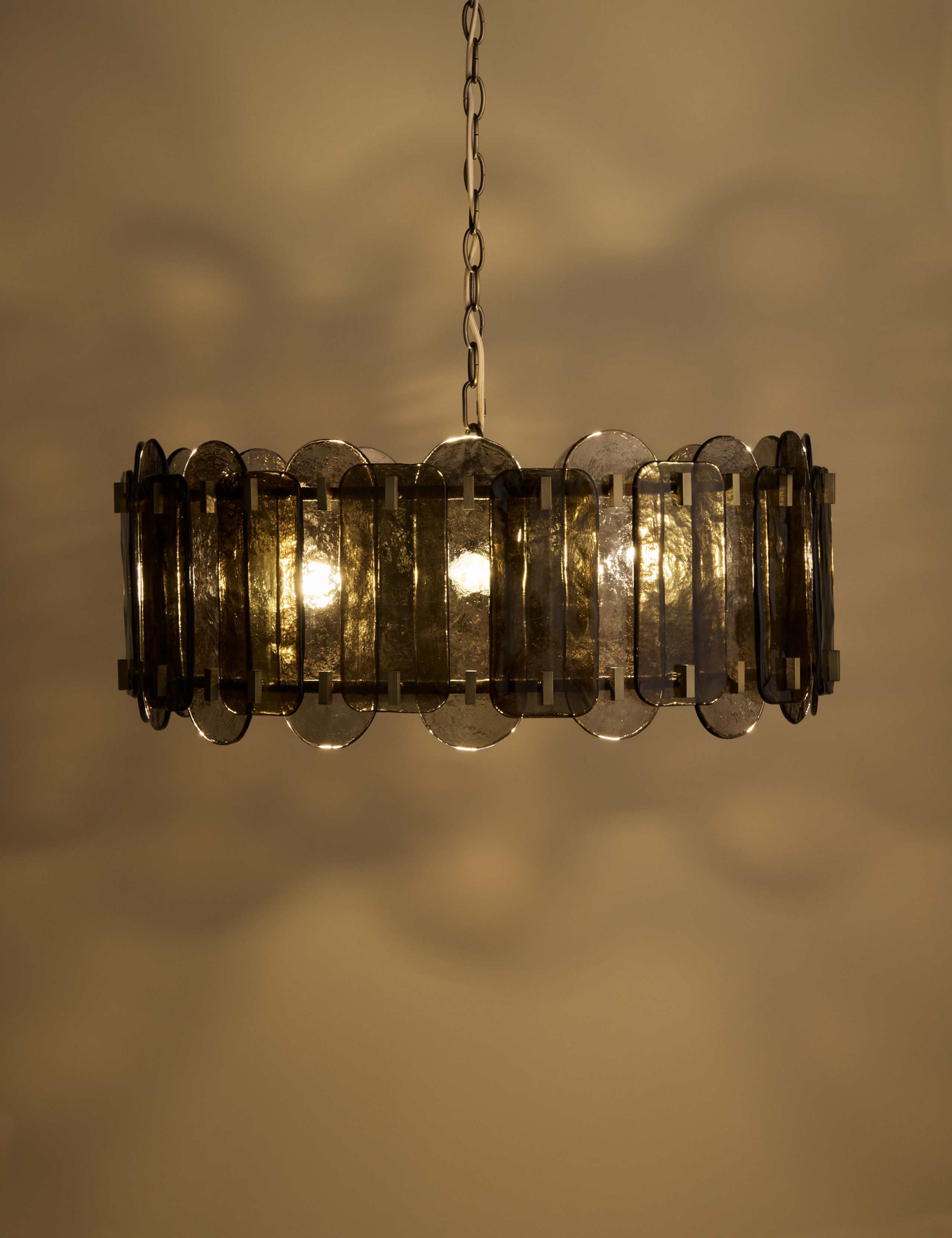 Dual Colour Glass Pendant Light 3 of 8