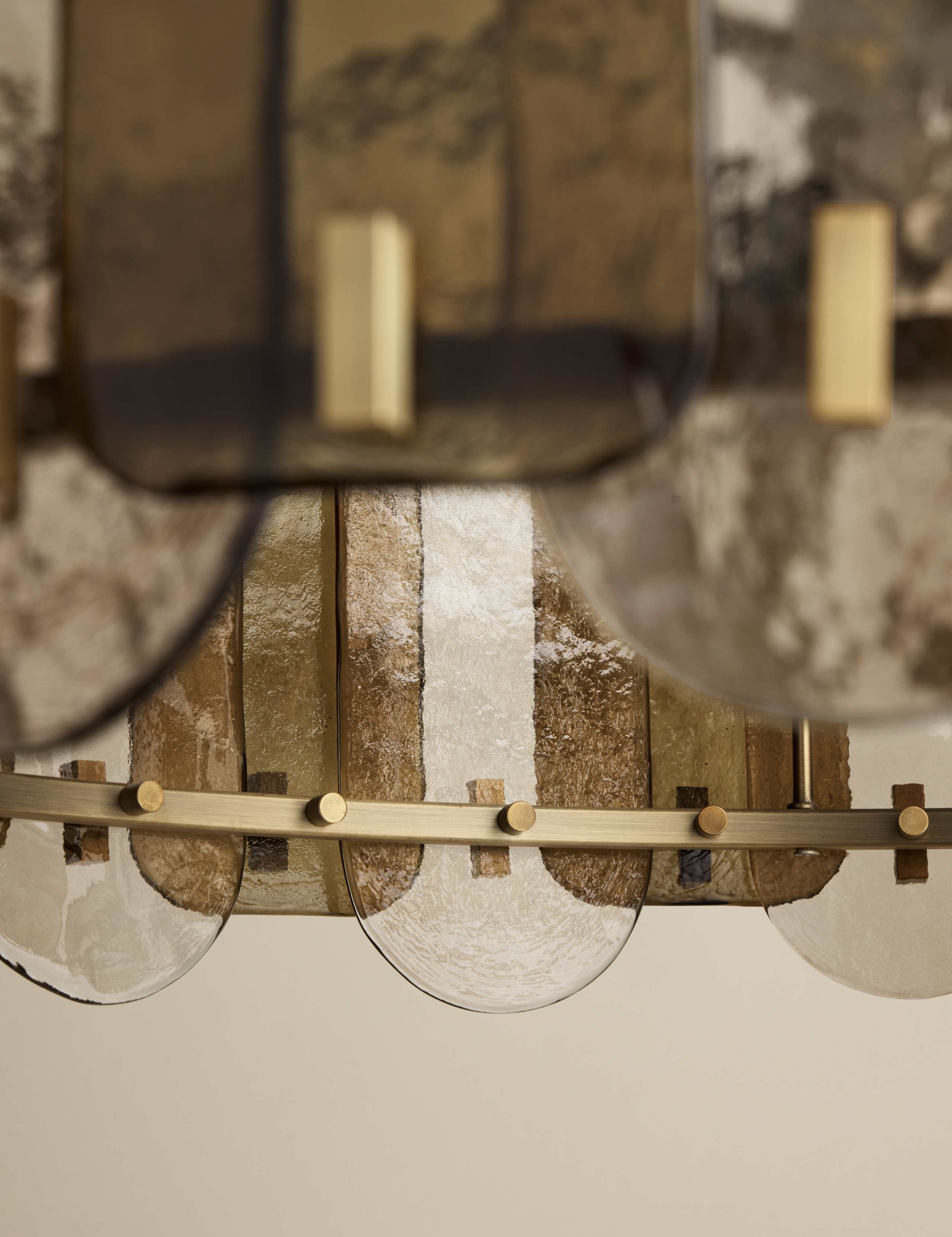 Dual Colour Glass Pendant Light 6 of 8