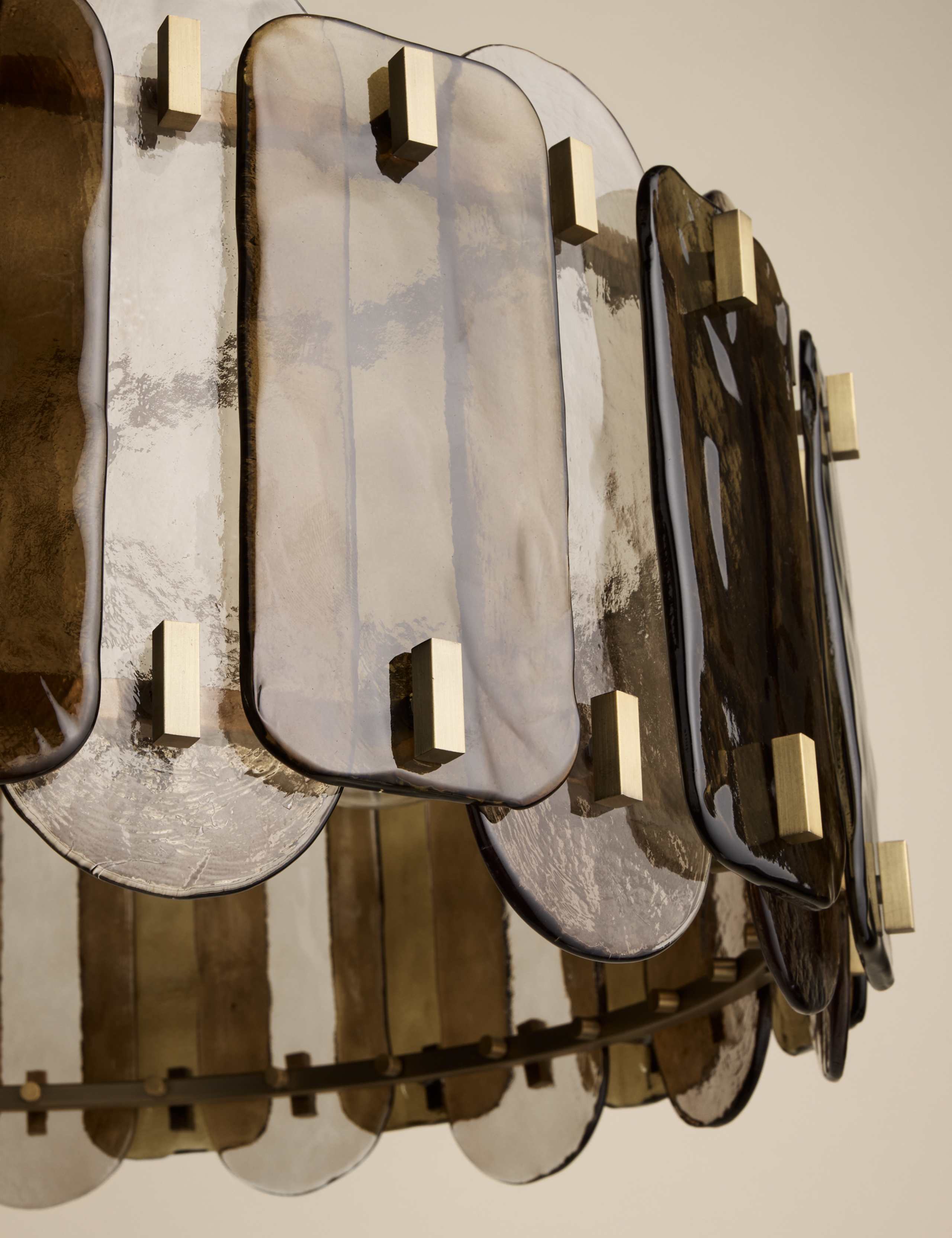 Dual Colour Glass Pendant Light 7 of 8