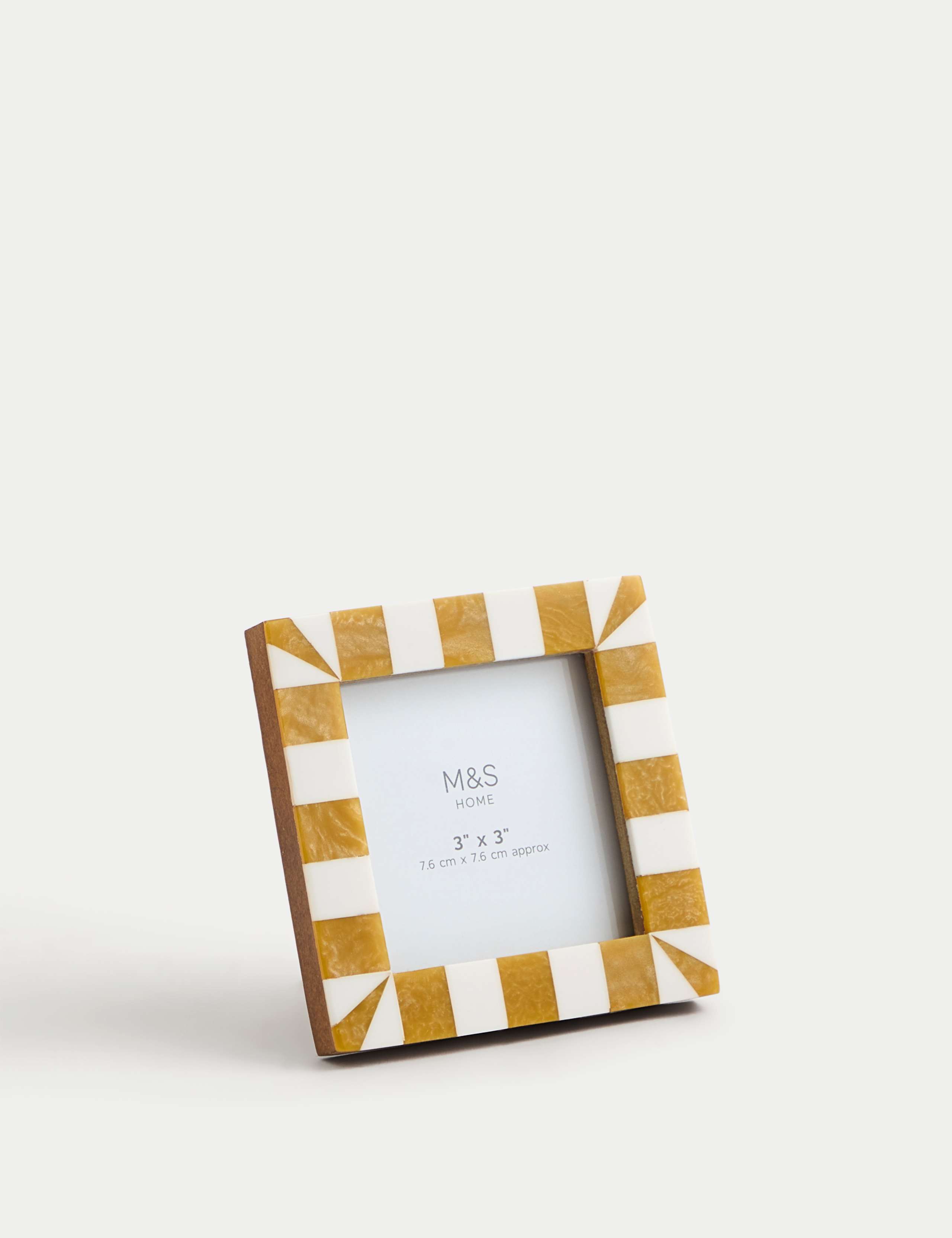 Set of 3 Checked Photo Frames 3x3 inch 2 of 5