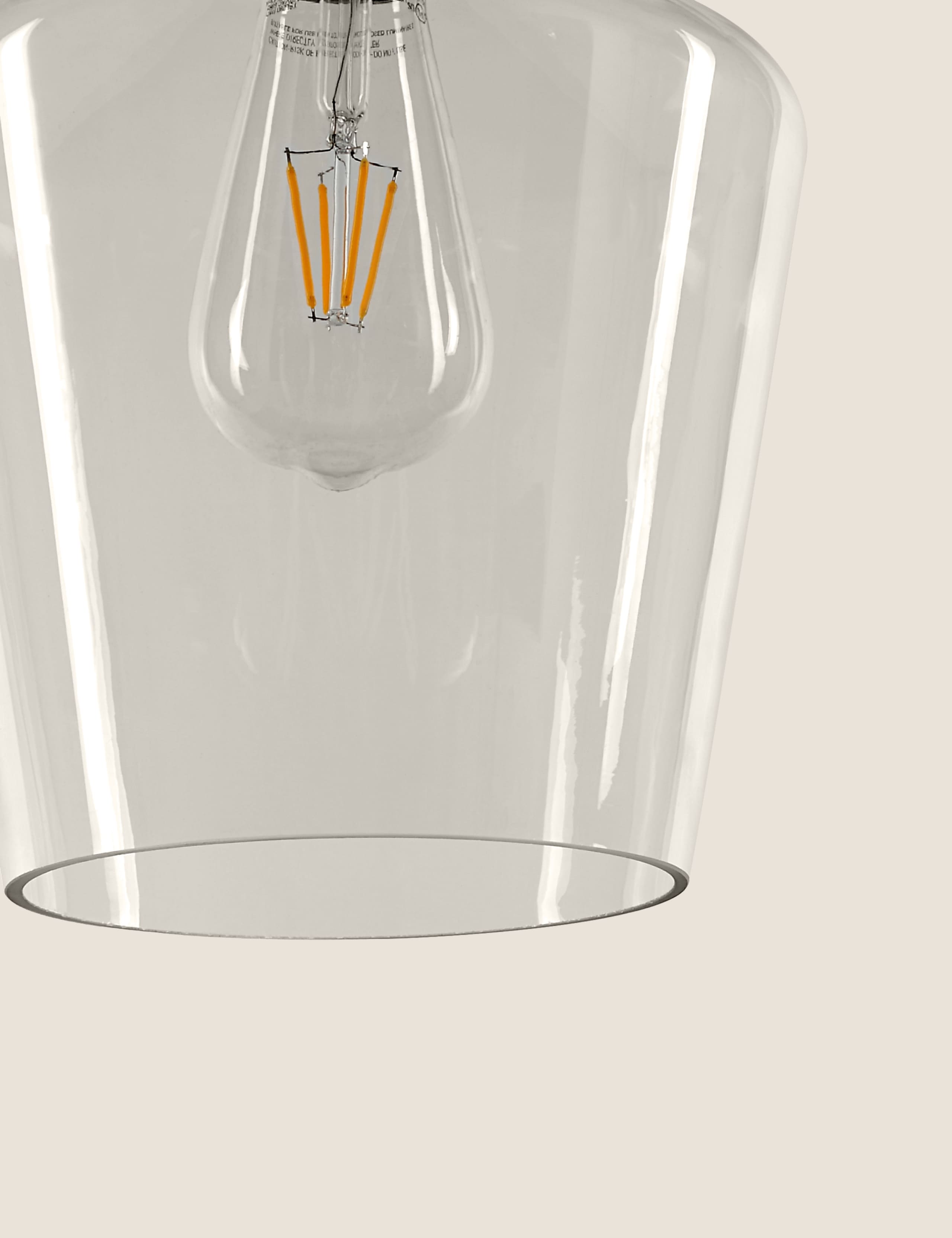 Claudia Glass Easy Fit Ceiling Light 4 of 5