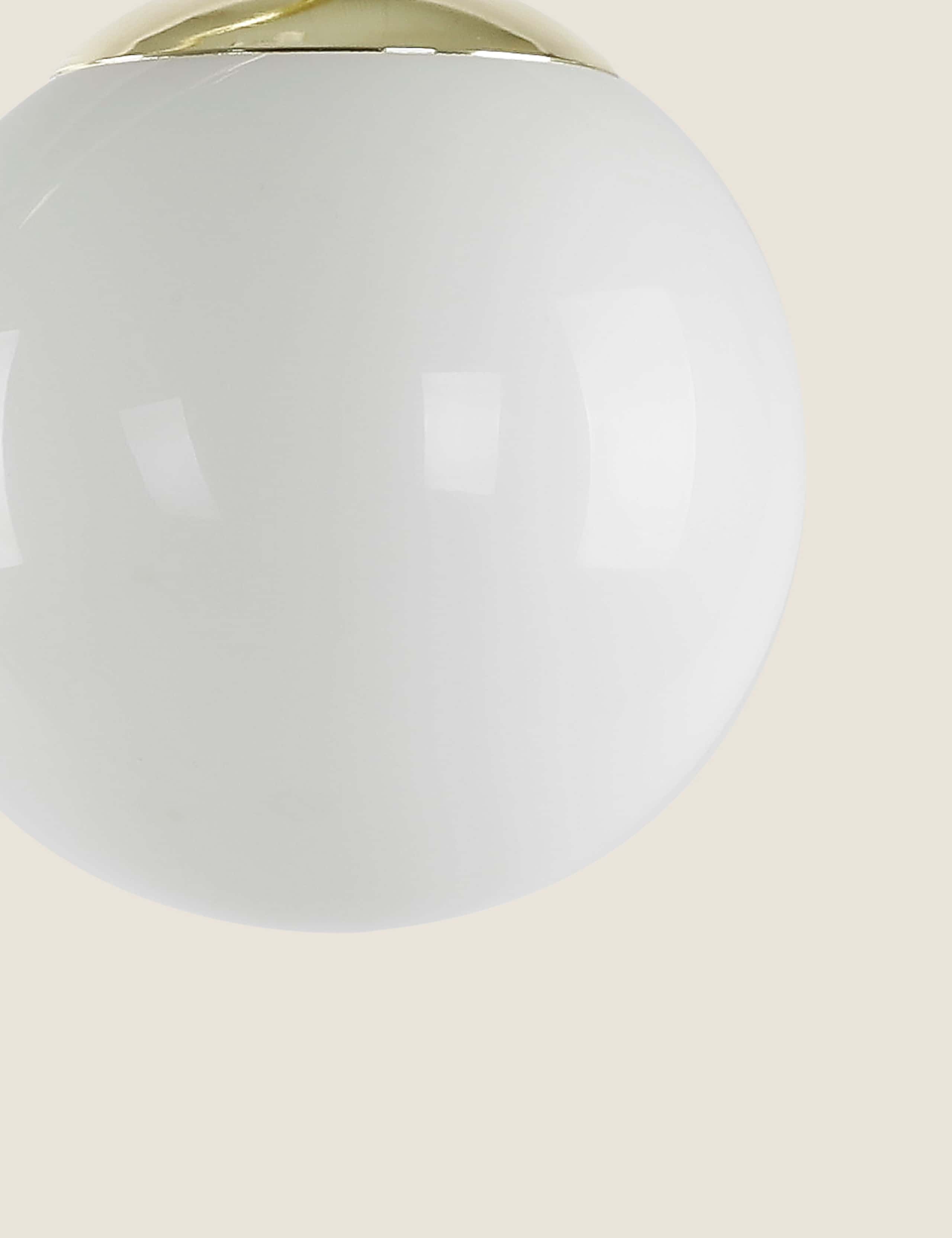 Opal Curved Floor Lamp 5 of 6