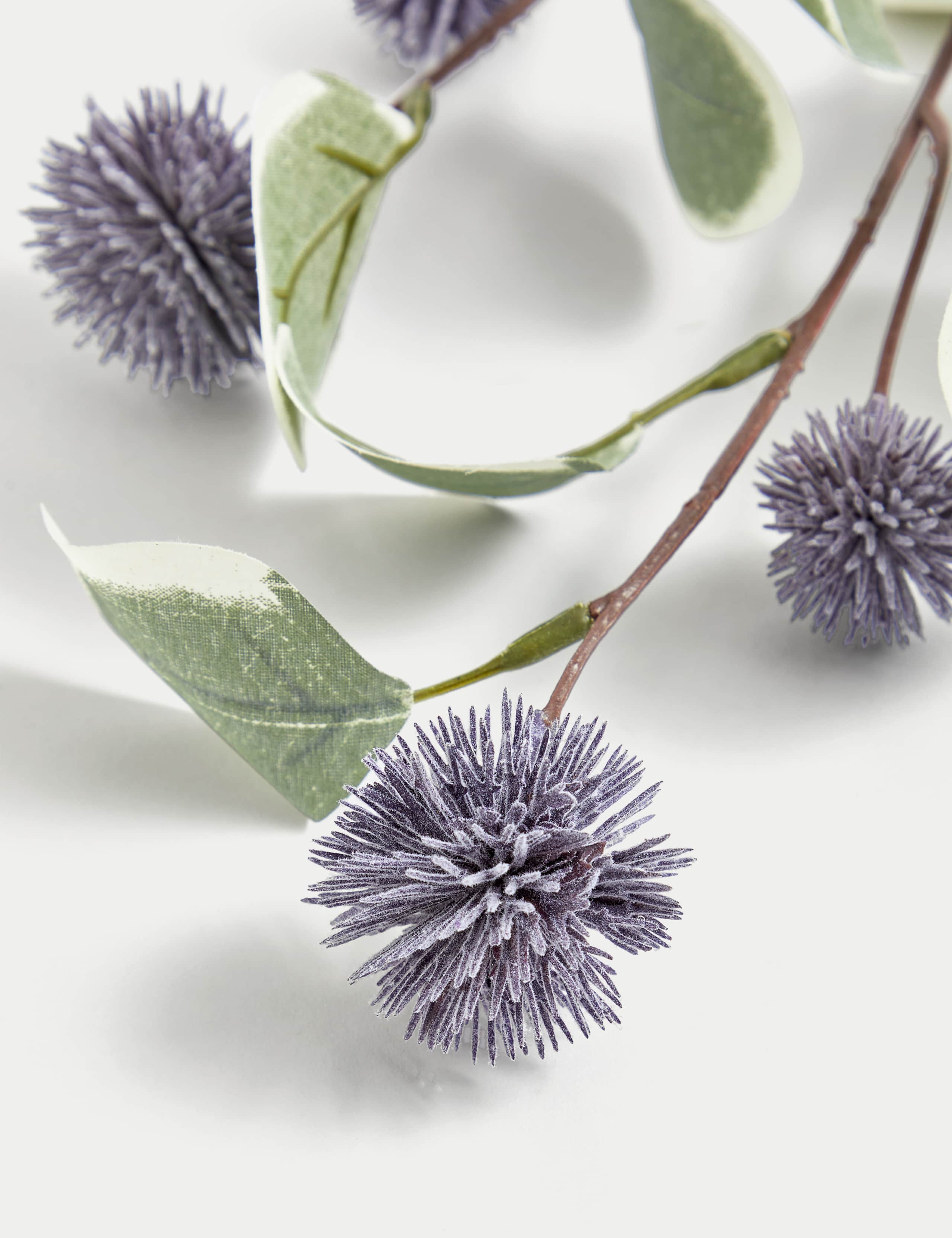 Set of 3 Artificial Eucalyptus Single Stems 4 of 4