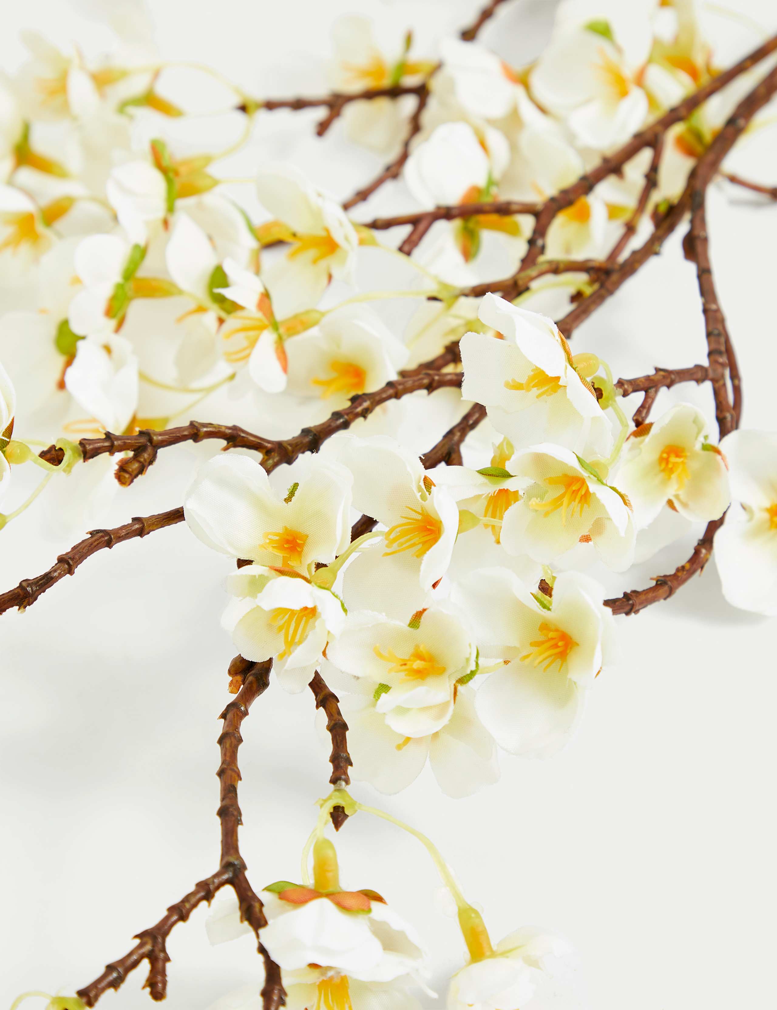 Set of 2 Artificial Cherry Blossom Single Stems 4 of 5