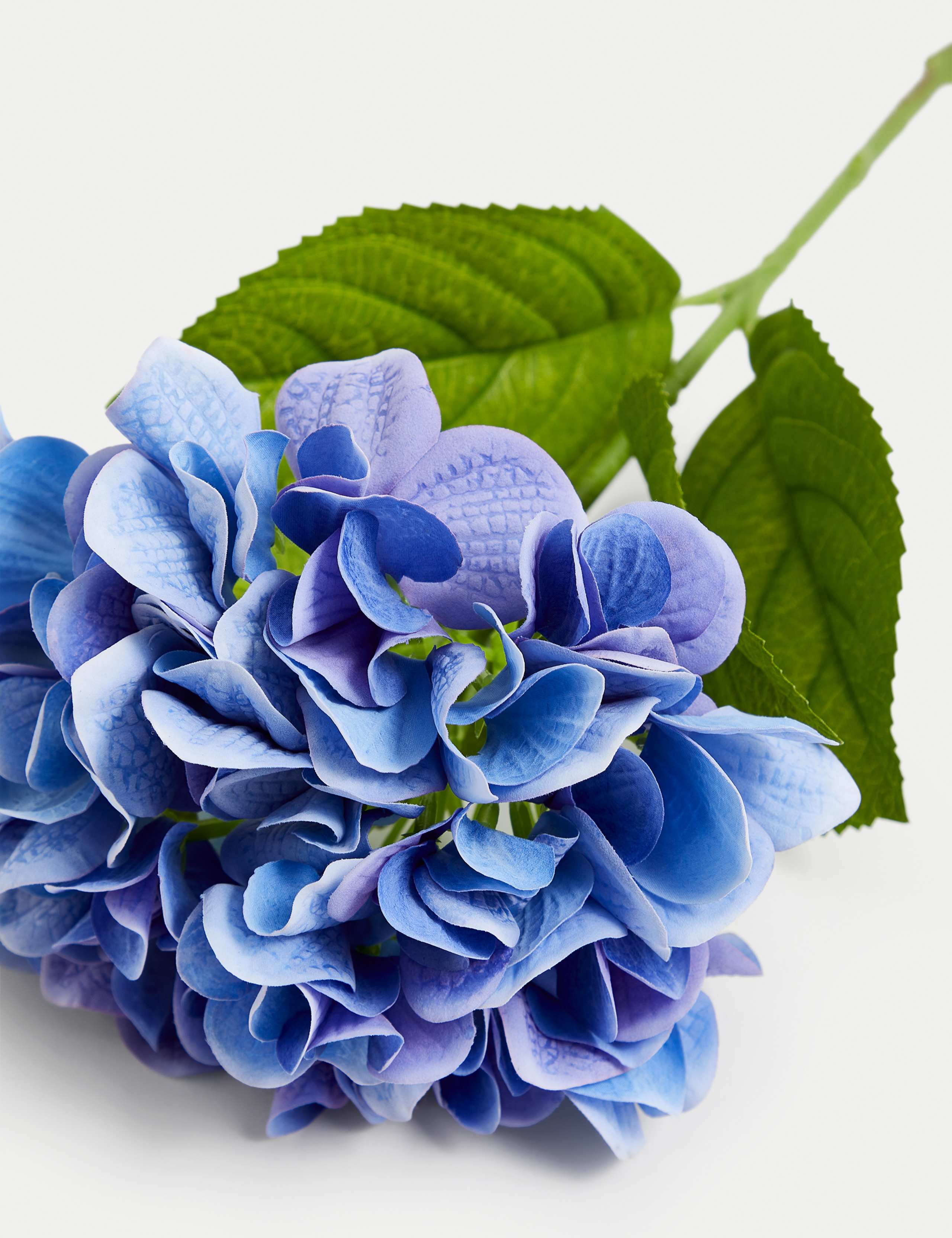 Set of 2 Artificial Real Touch Hydrangea Stems 4 of 4