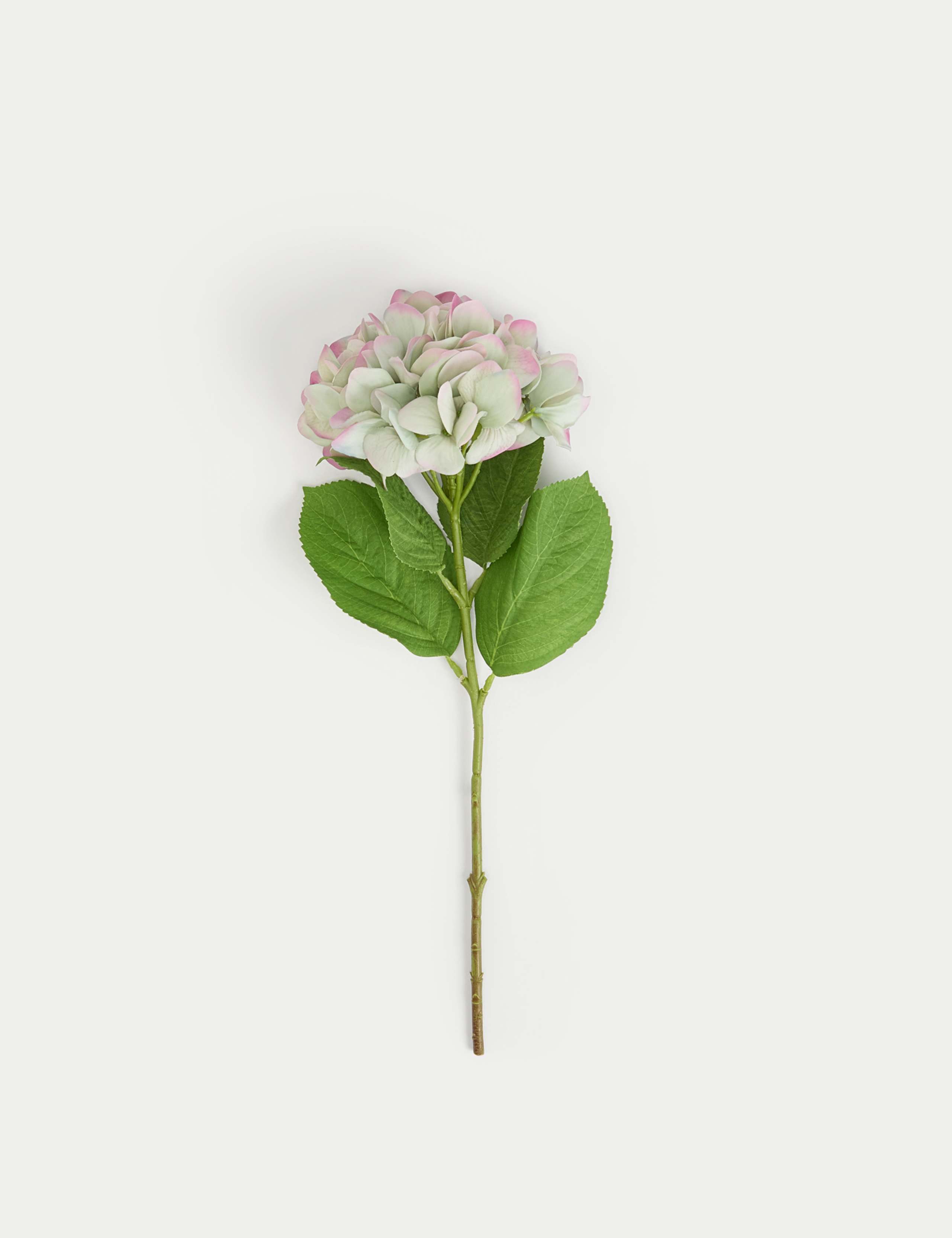 Set of 2 Artificial Real Touch Hydrangea Stems 3 of 6