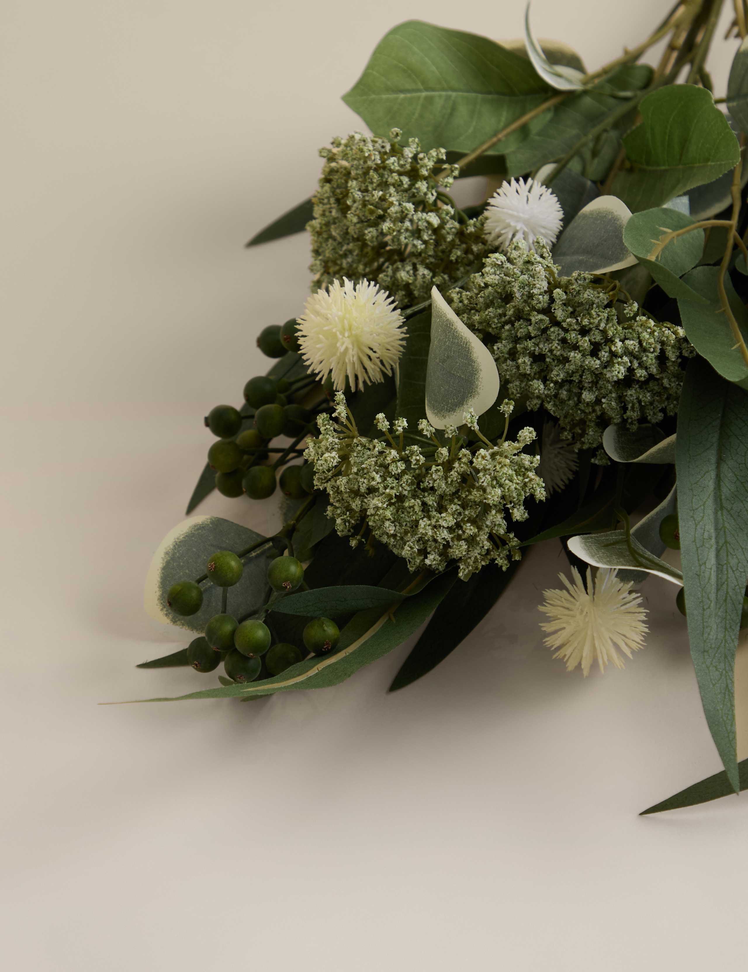 Artificial Cow Parsley & Eucalyptus Bouquet 2 of 2