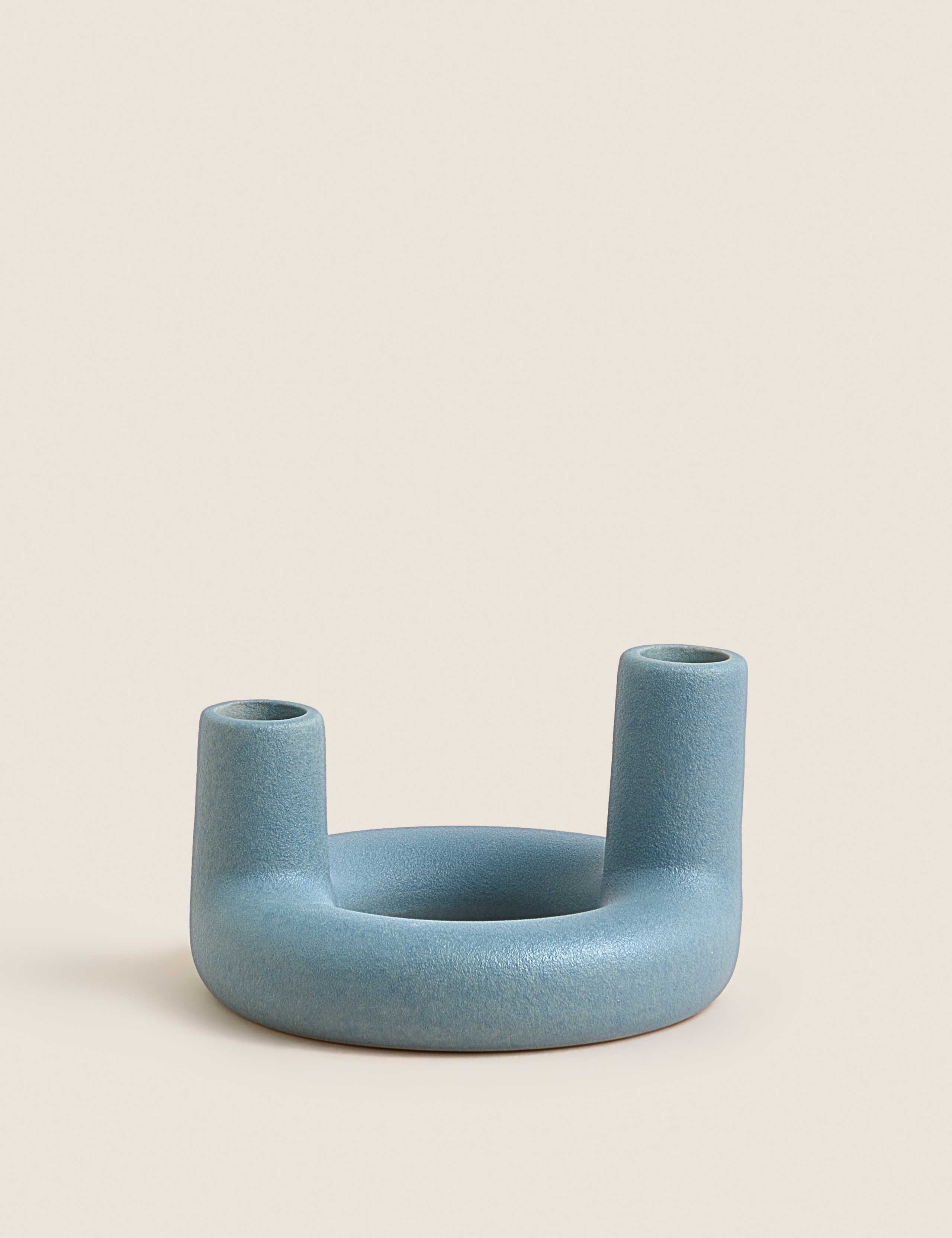 Dual Round Dinner Candle Holder 2 of 4