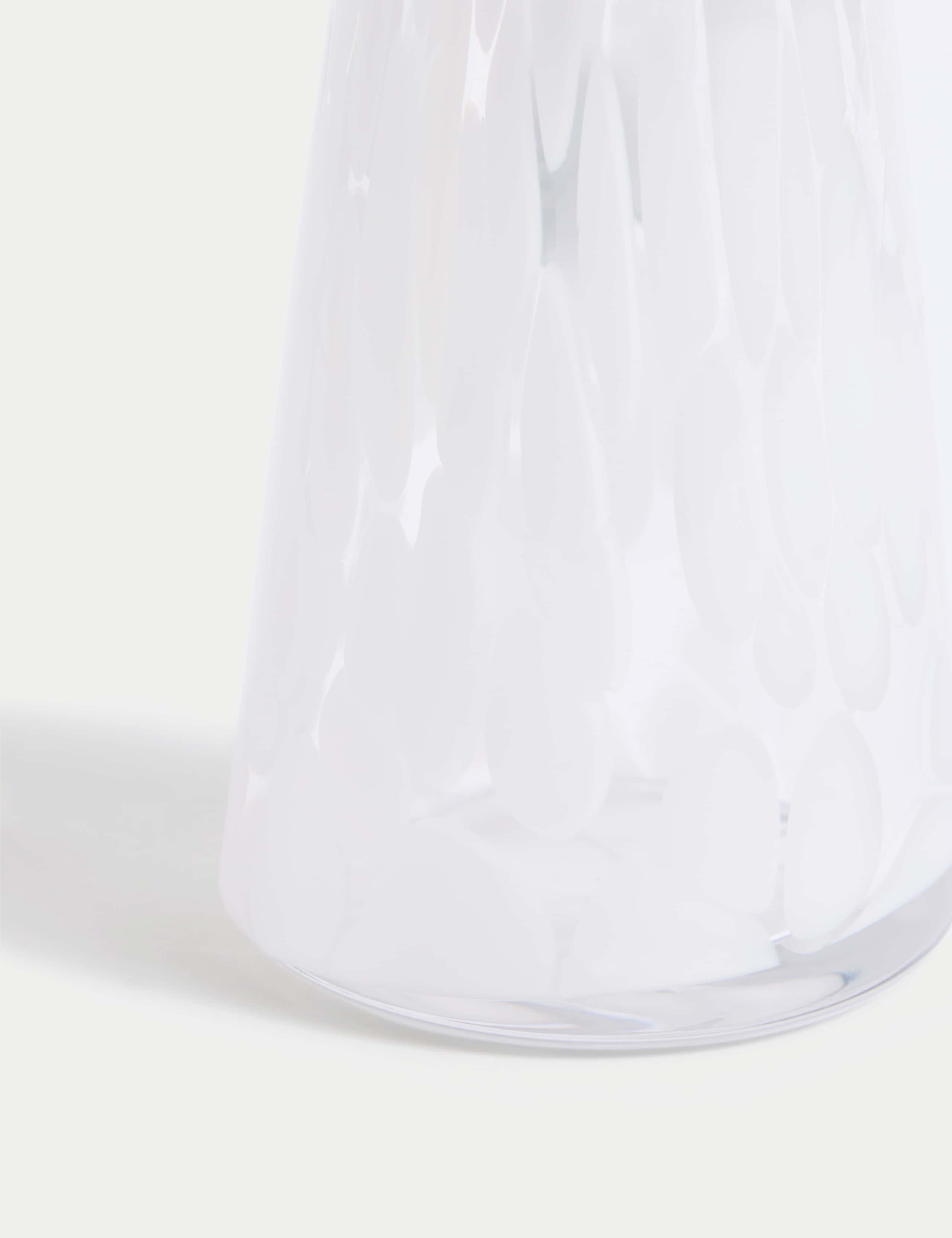 Glass Confetti Pillar Candle Holder 4 of 6