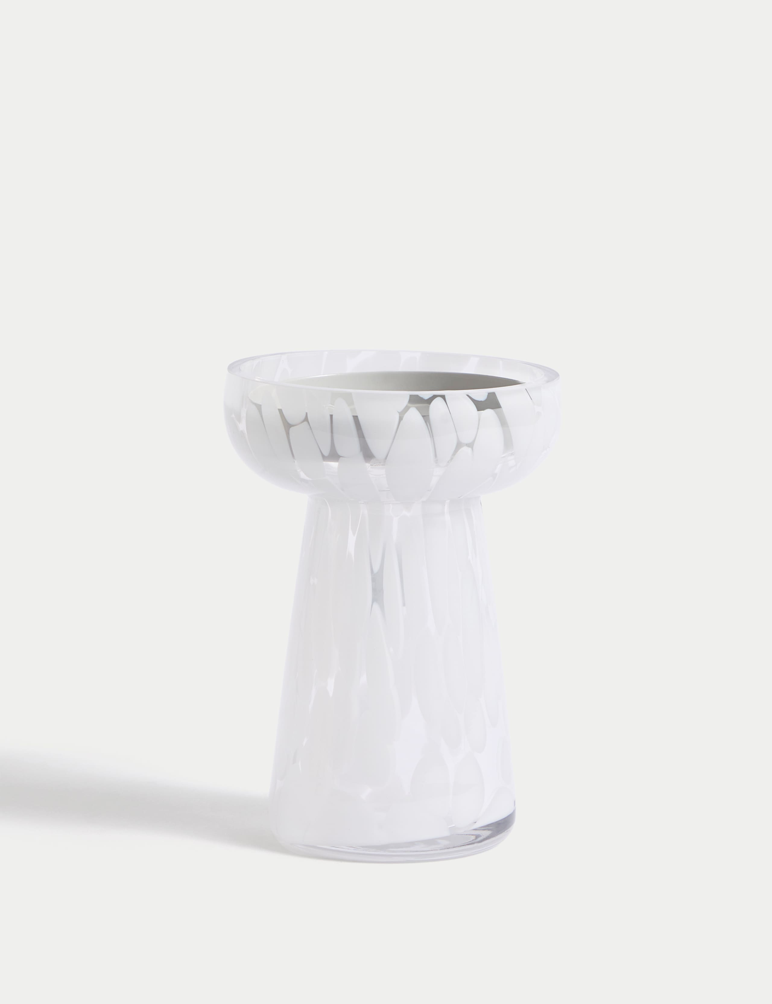 Glass Confetti Pillar Candle Holder 2 of 6