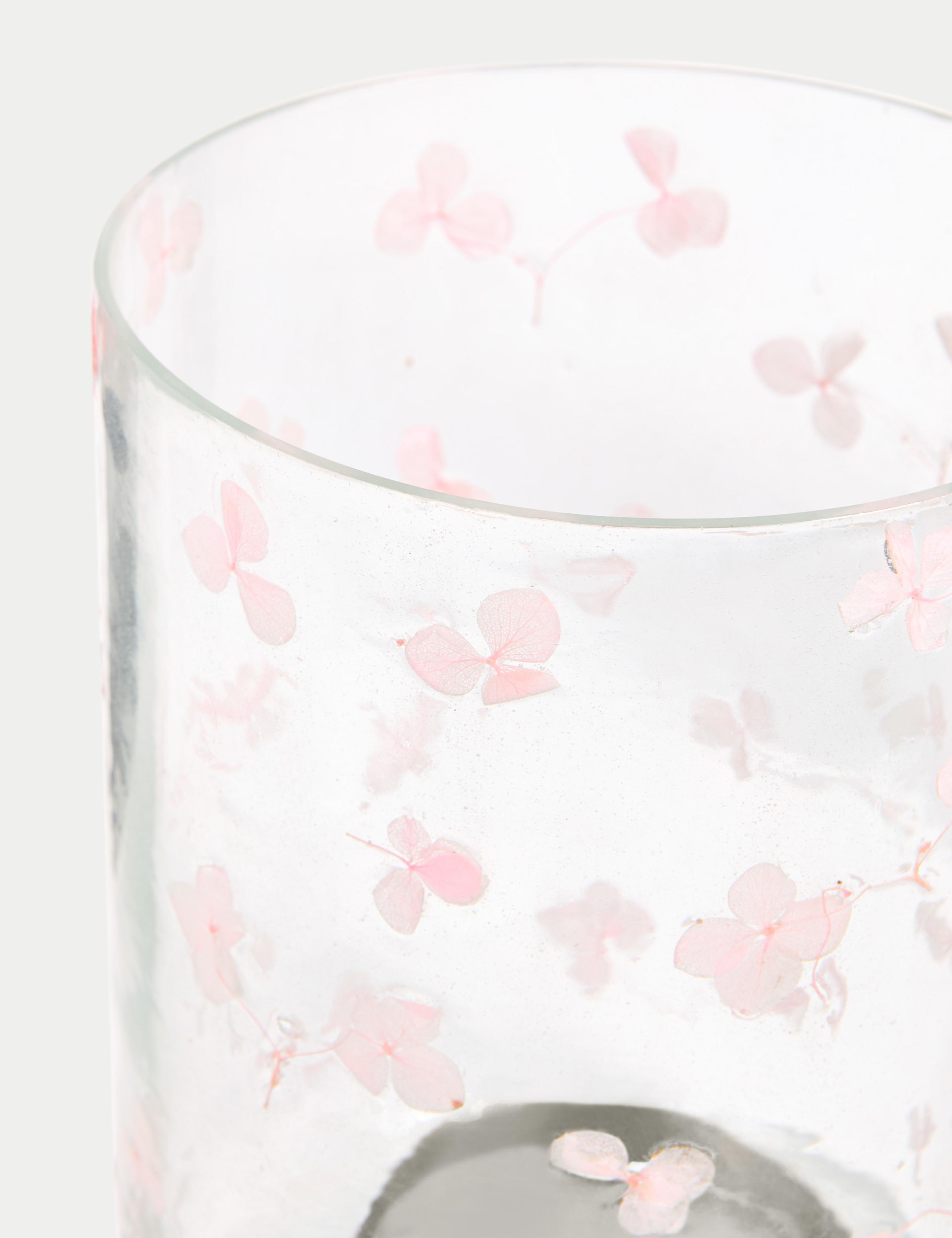 Pressed Flower Hurricane Candle Holder 3 of 4