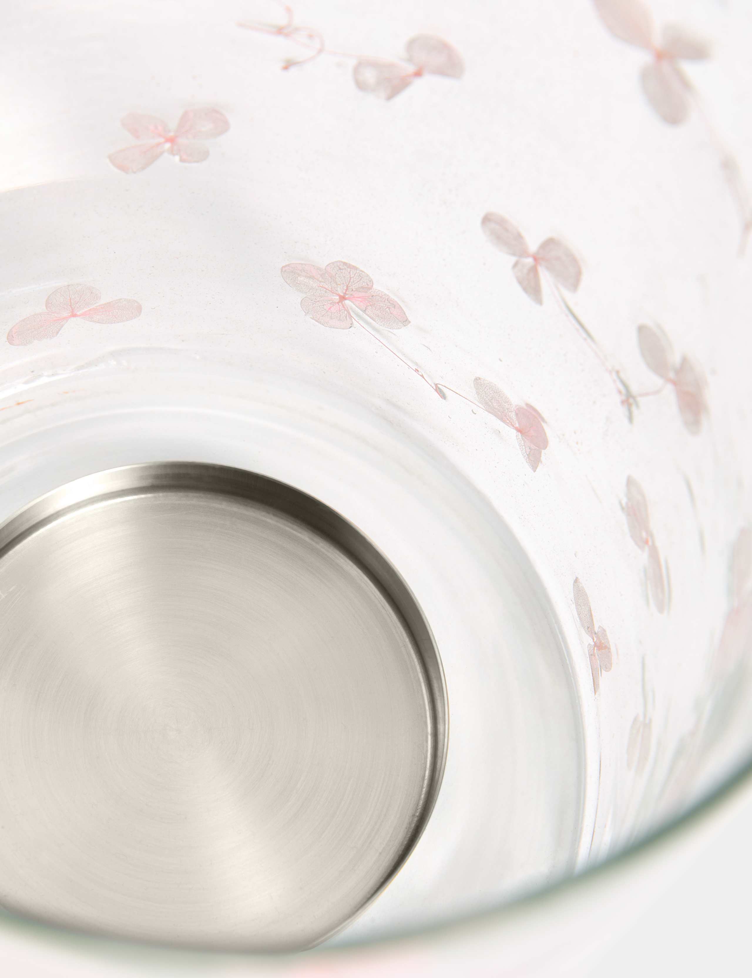 Pressed Flower Hurricane Candle Holder 4 of 4