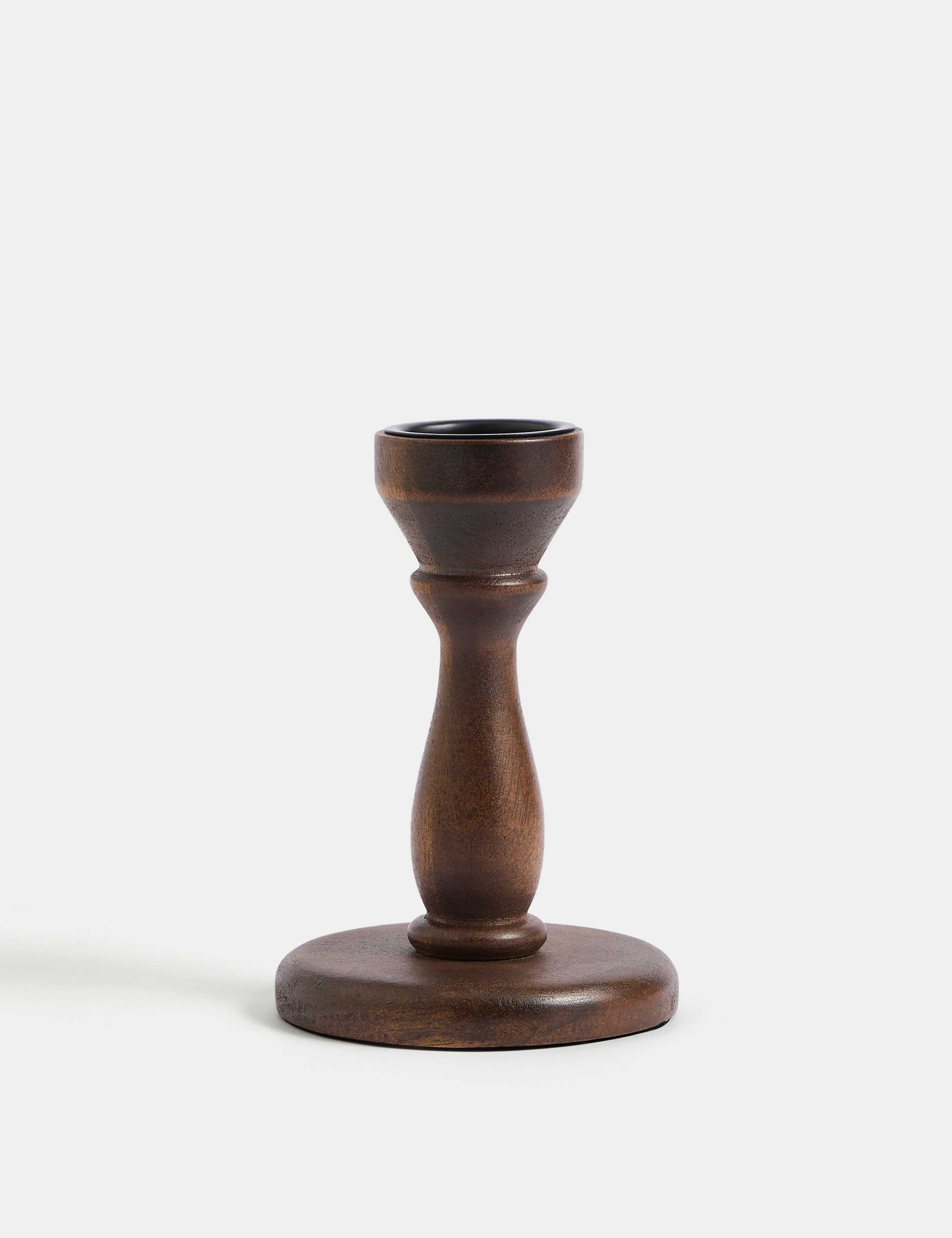 Wooden Dinner Candle & Tealight Holder 2 of 5