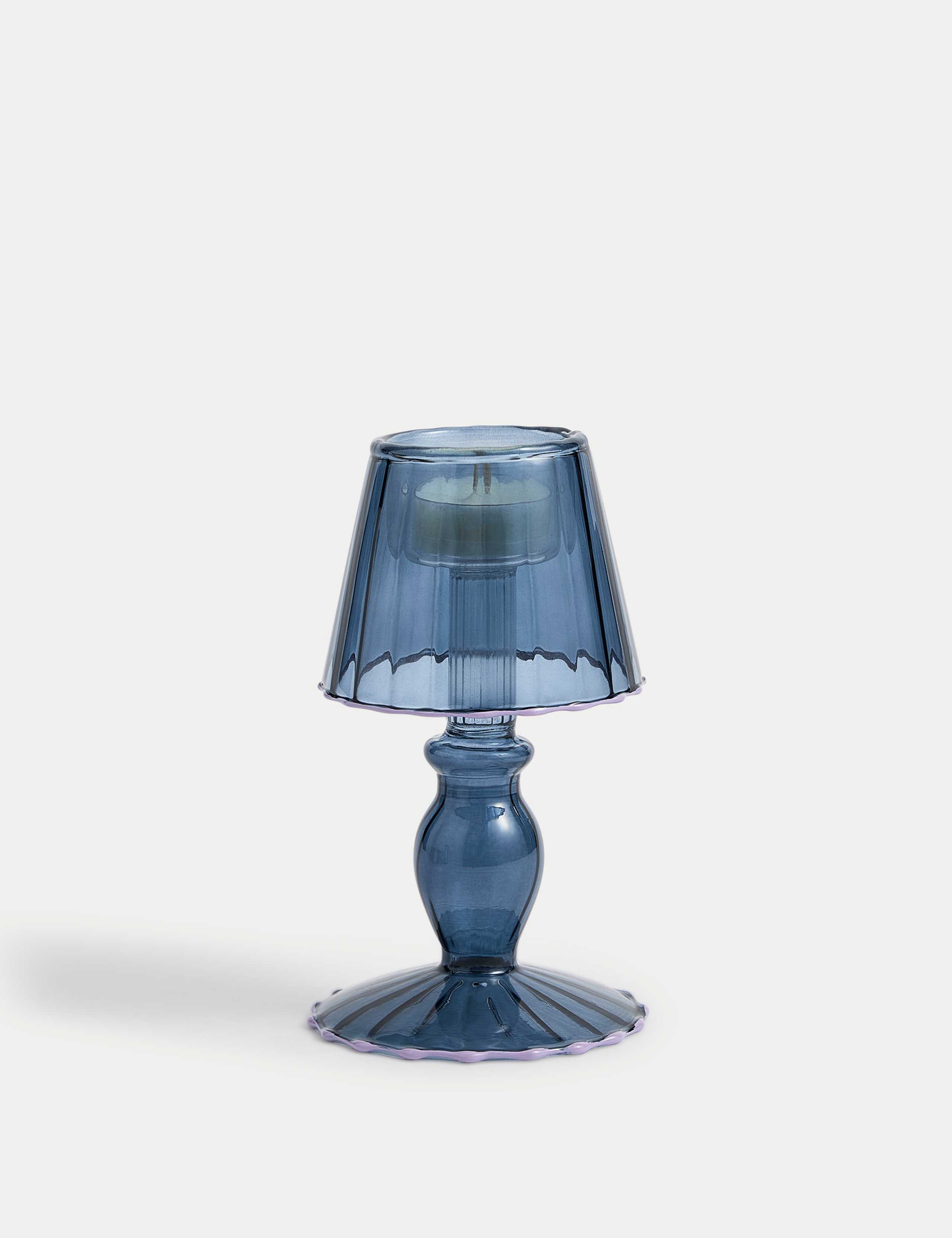 Lamp Glass Tealight Holder 1 of 4