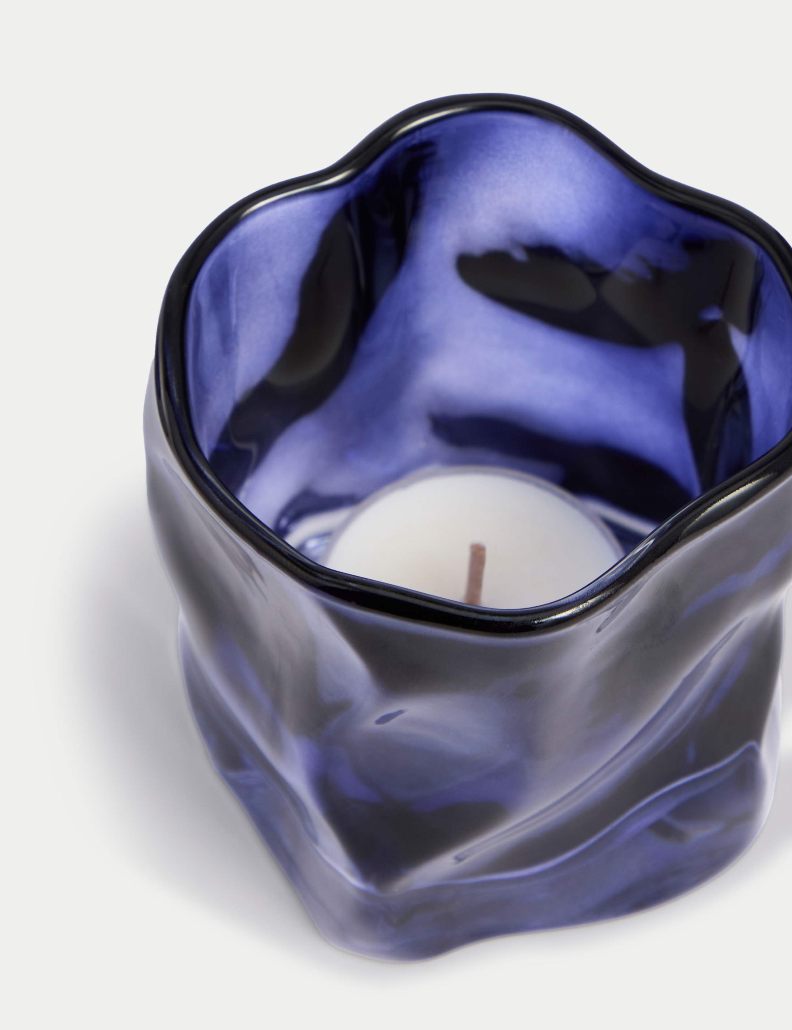 Irregular Glass Candle Holder 3 of 4