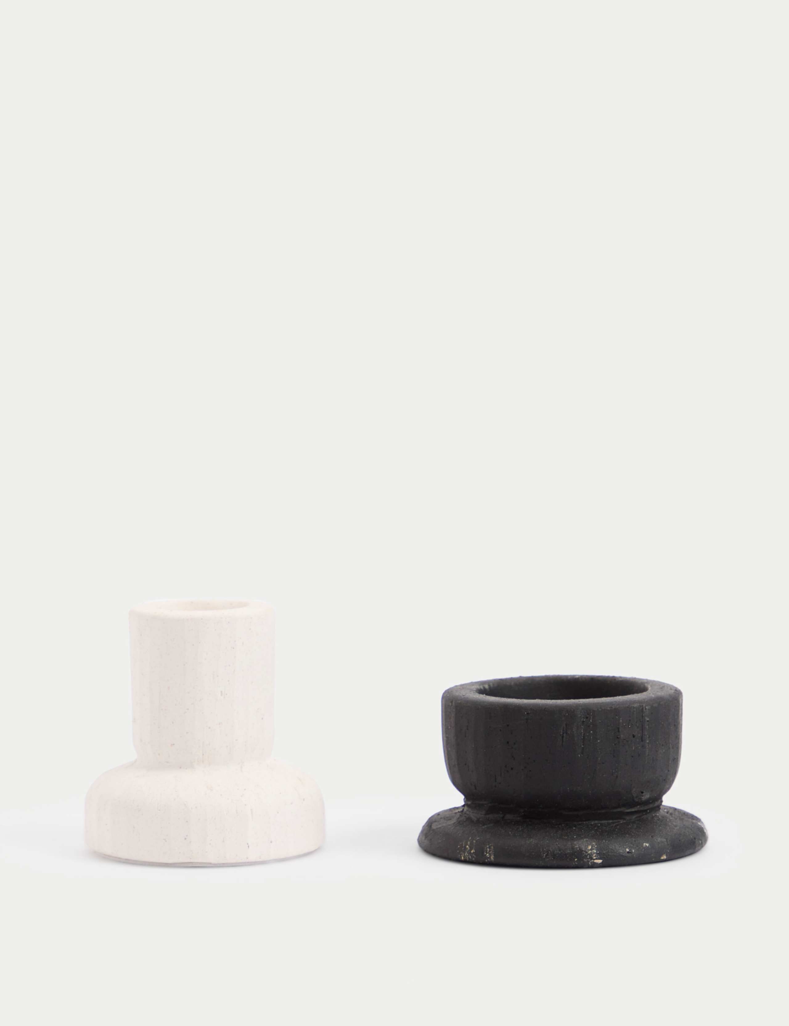 Set of 2 Dinner Candle & Tealight Holders 2 of 5