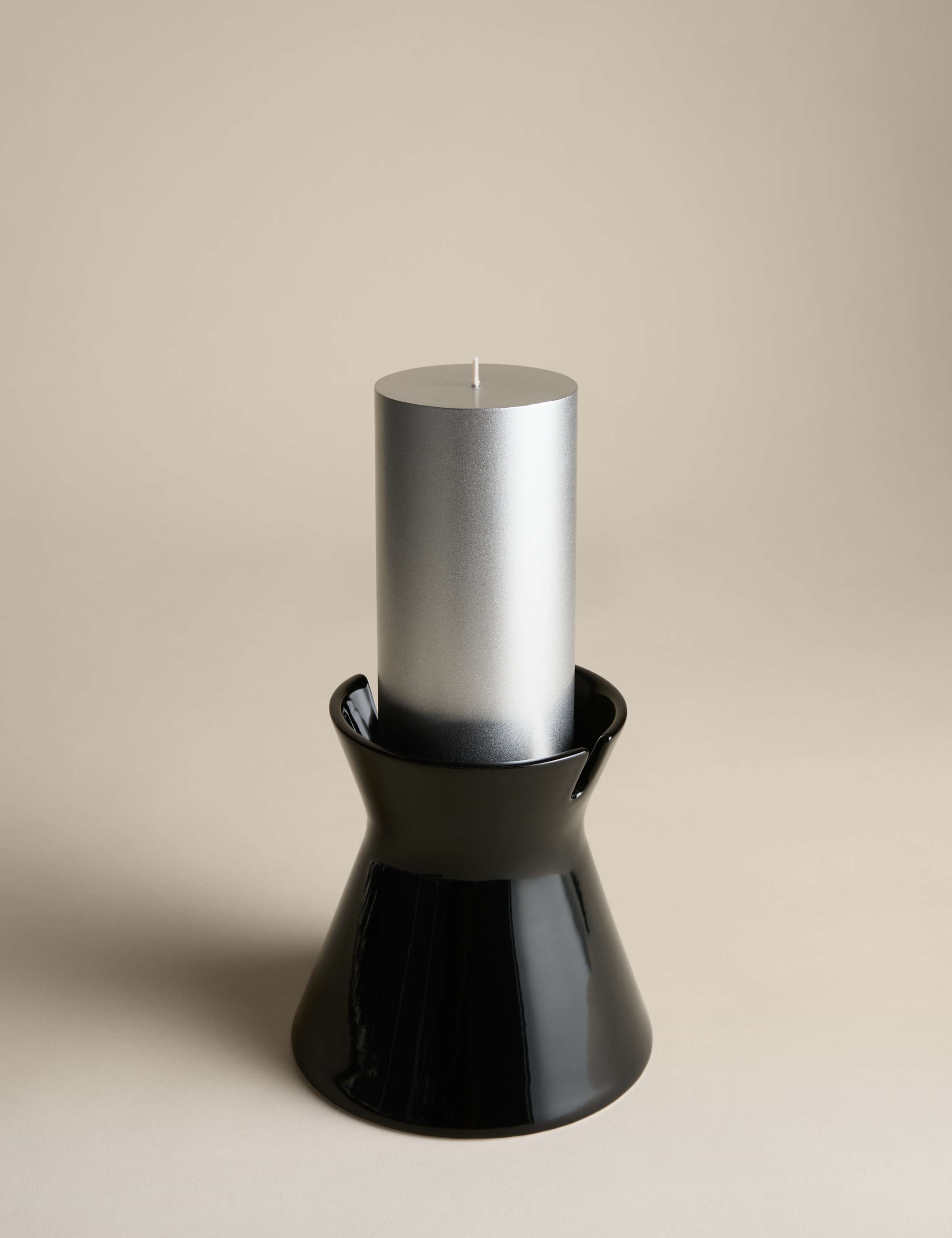 Ceramic Pillar Candle Holder 2 of 5