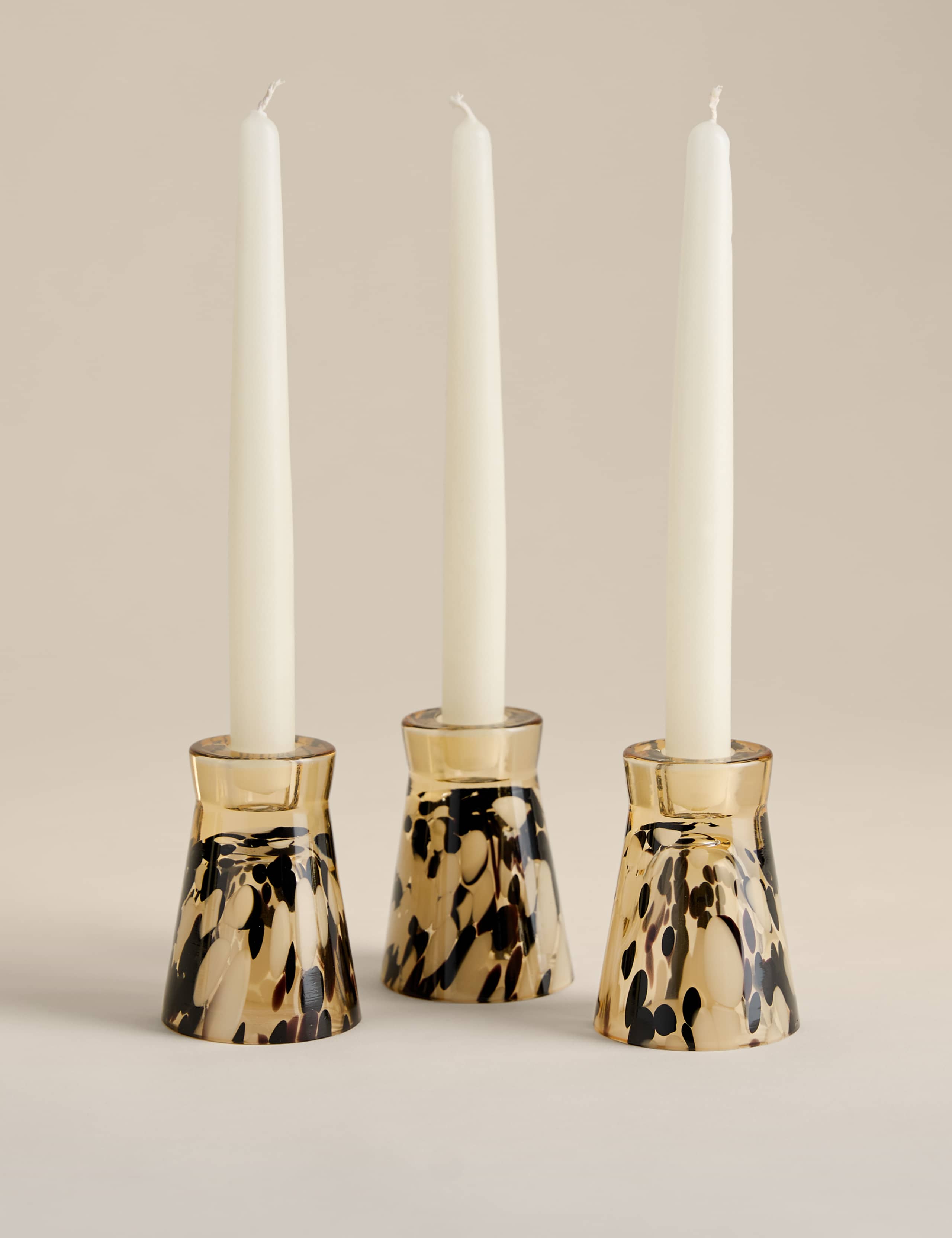 Set of 3 Animal Confetti Candle Holders 1 of 5