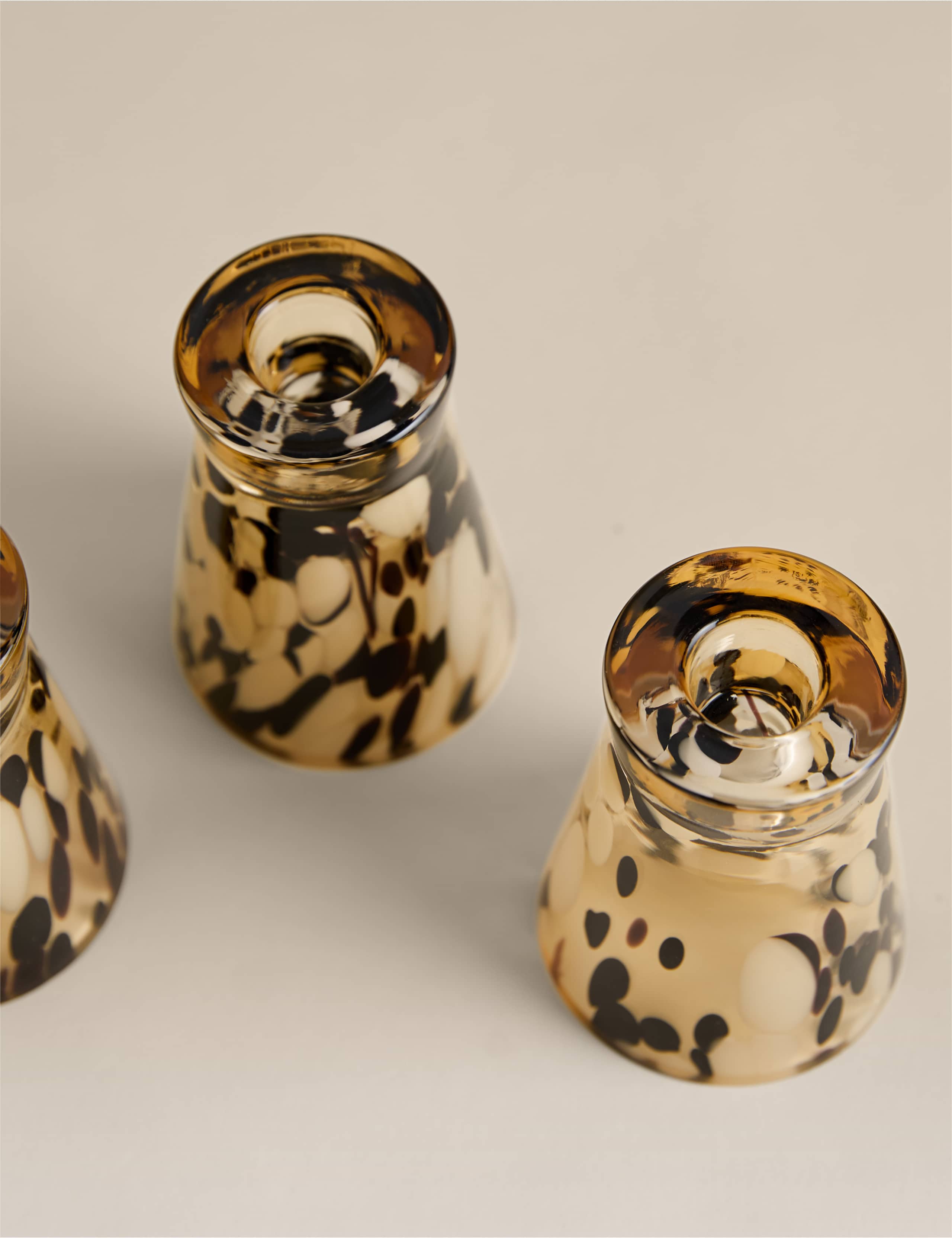 Set of 3 Animal Confetti Candle Holders 3 of 5