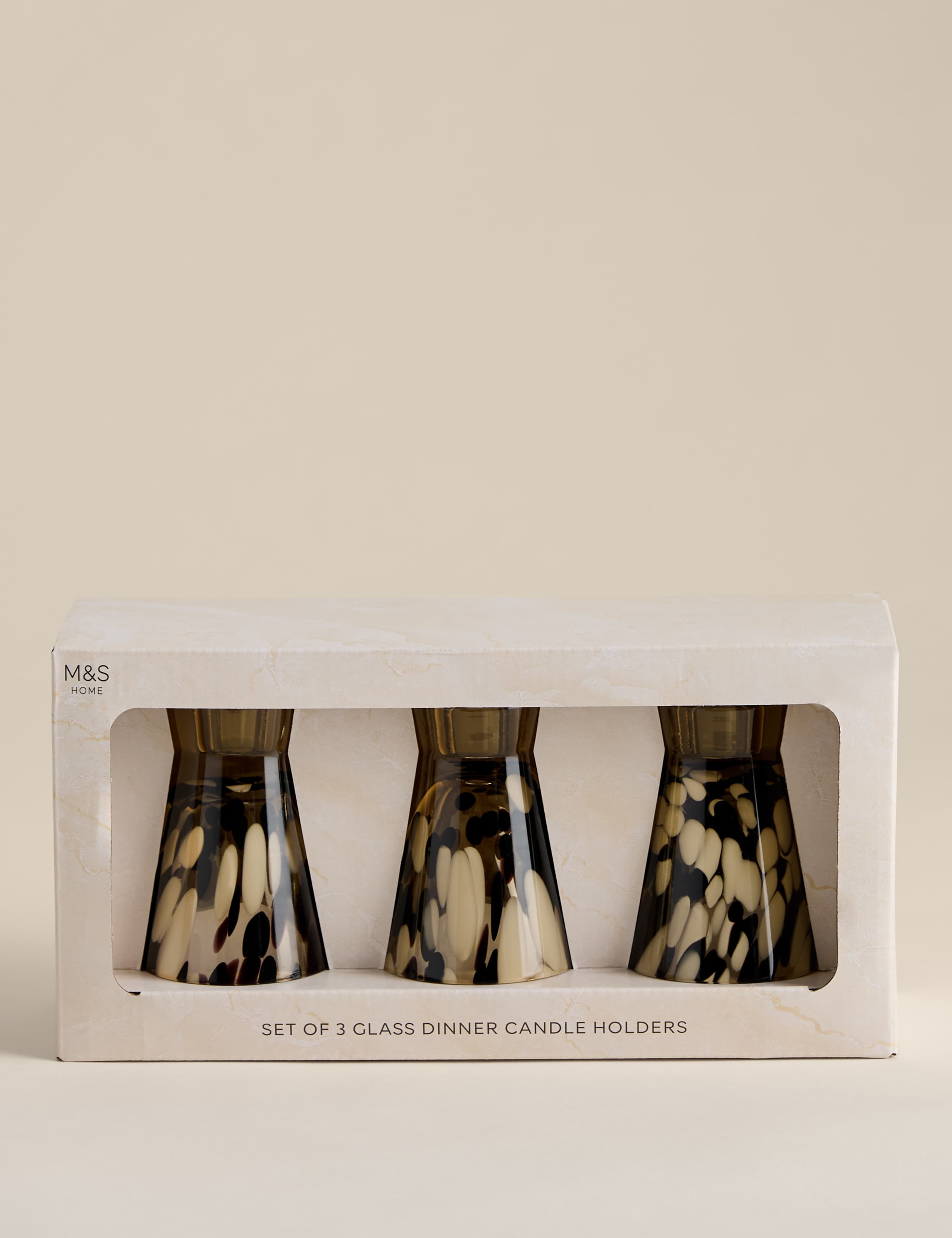 Set of 3 Animal Confetti Candle Holders 5 of 5