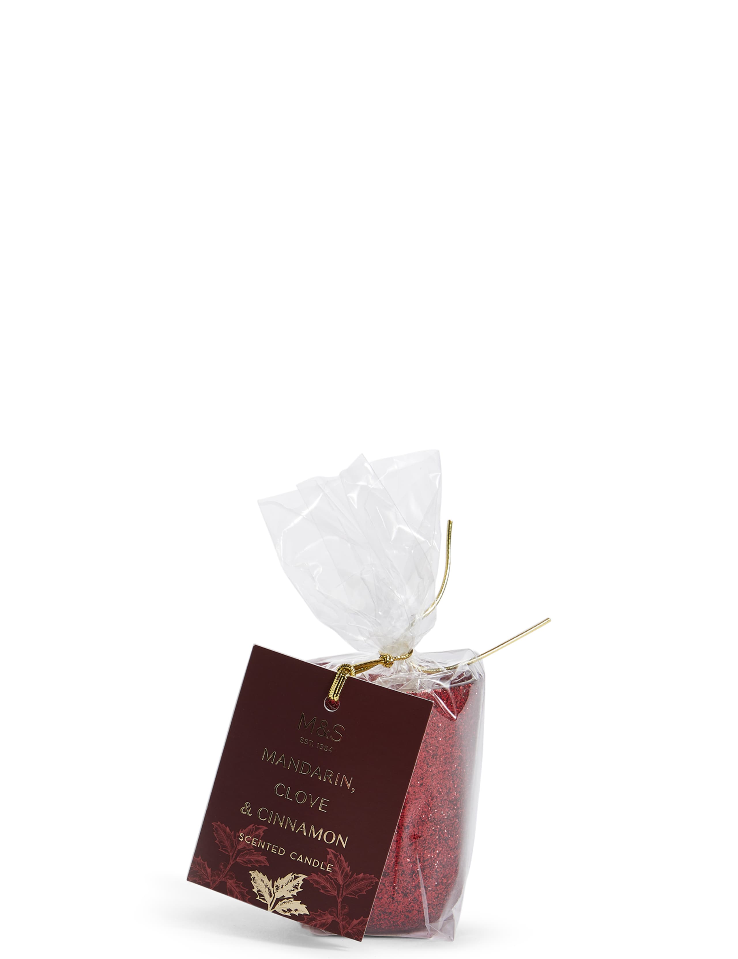 Mandarin Cinnamon & Clove Glitter Candle 3 of 3