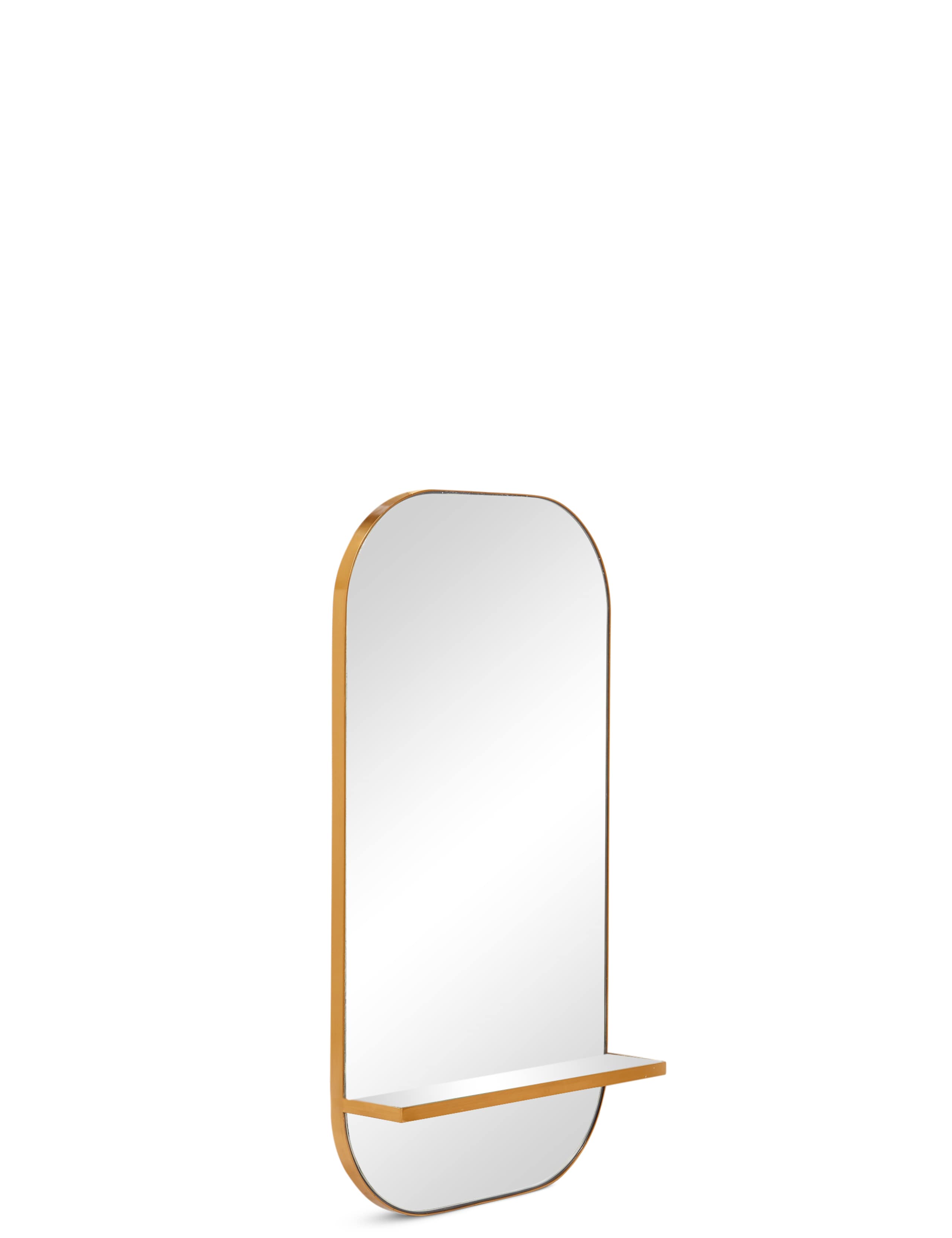 Milan Oblong Shelf Mirror 2 of 2