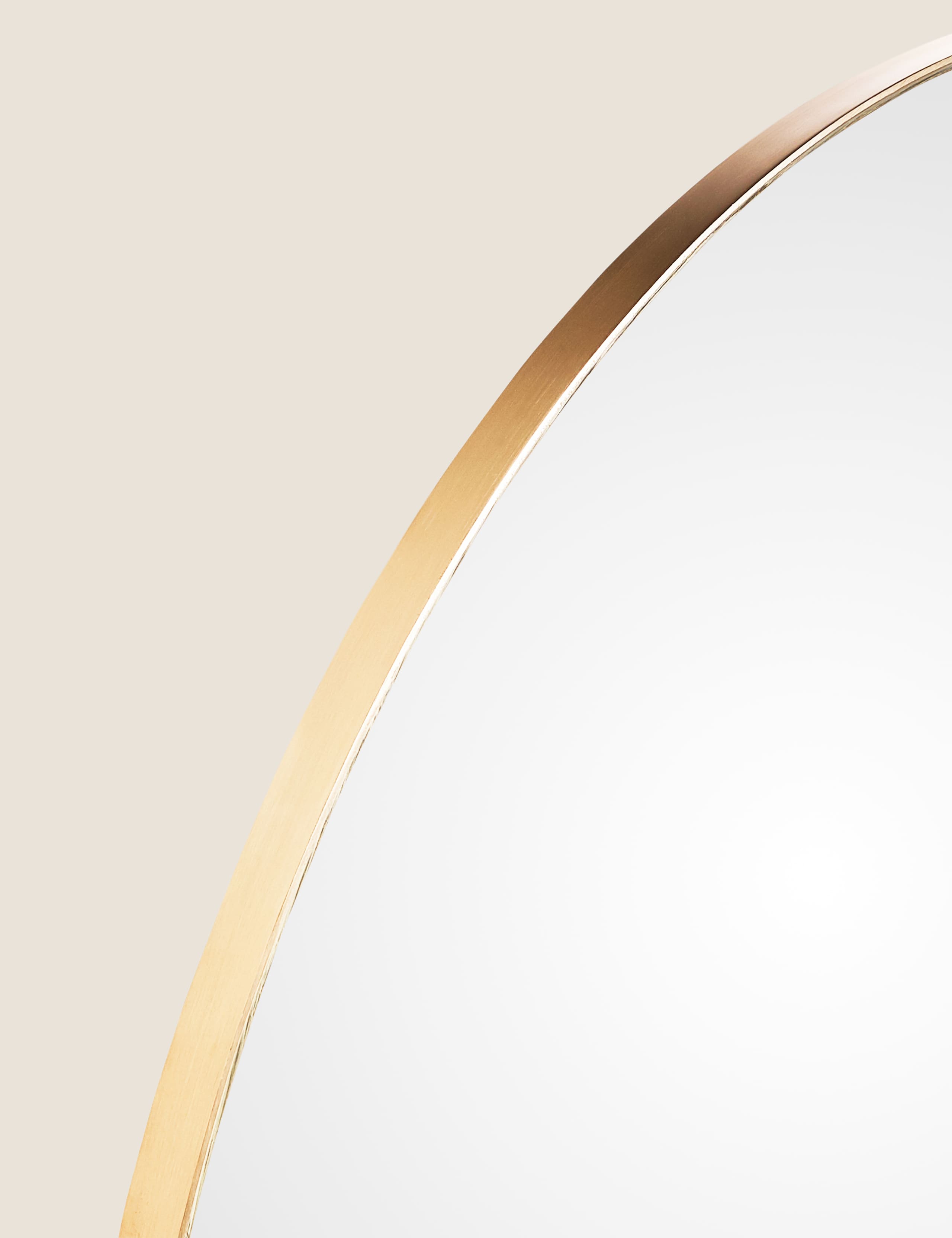 Milan Large Round Mirror 3 of 5