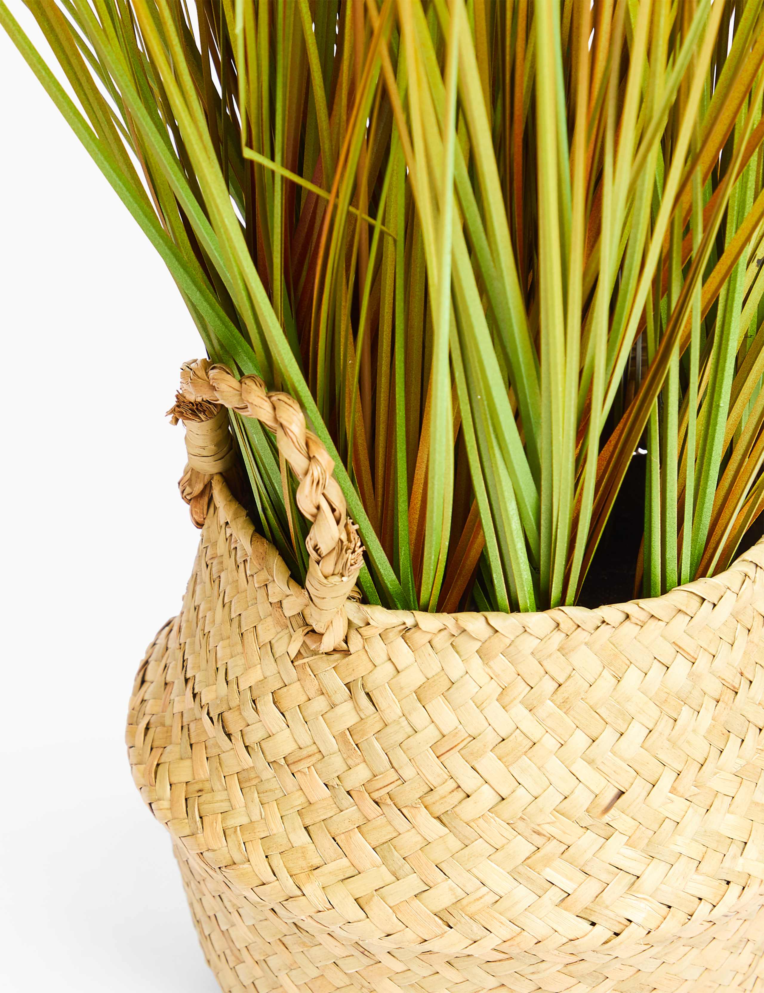 Artificial Foxtail Grass Basket 2 of 3