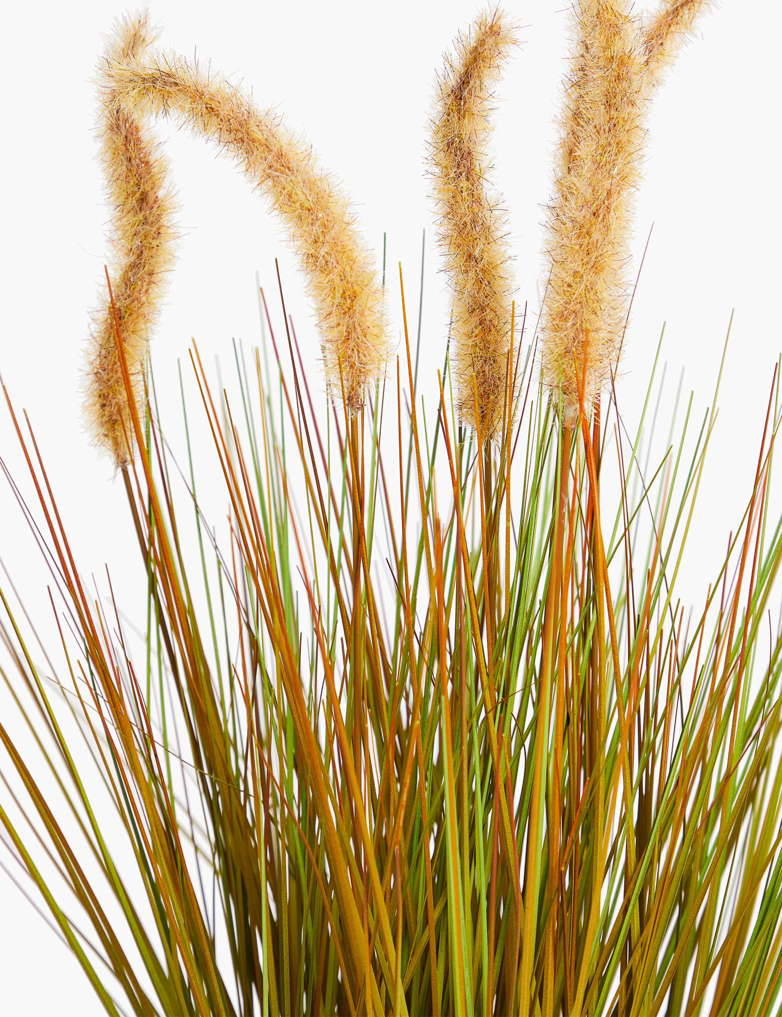 Artificial Foxtail Grass Basket 3 of 3