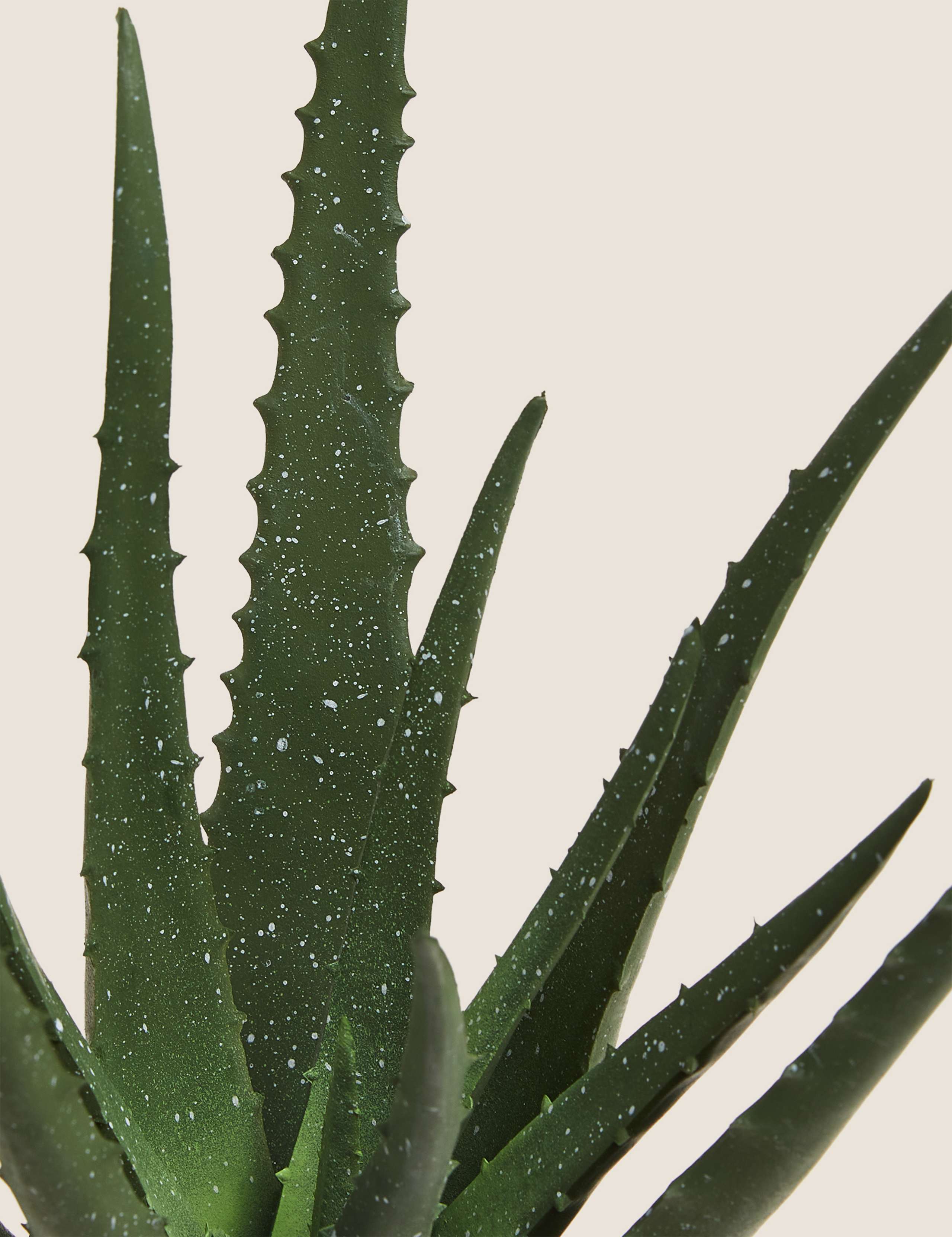 Artificial Aloe Plant in Pot 3 of 4