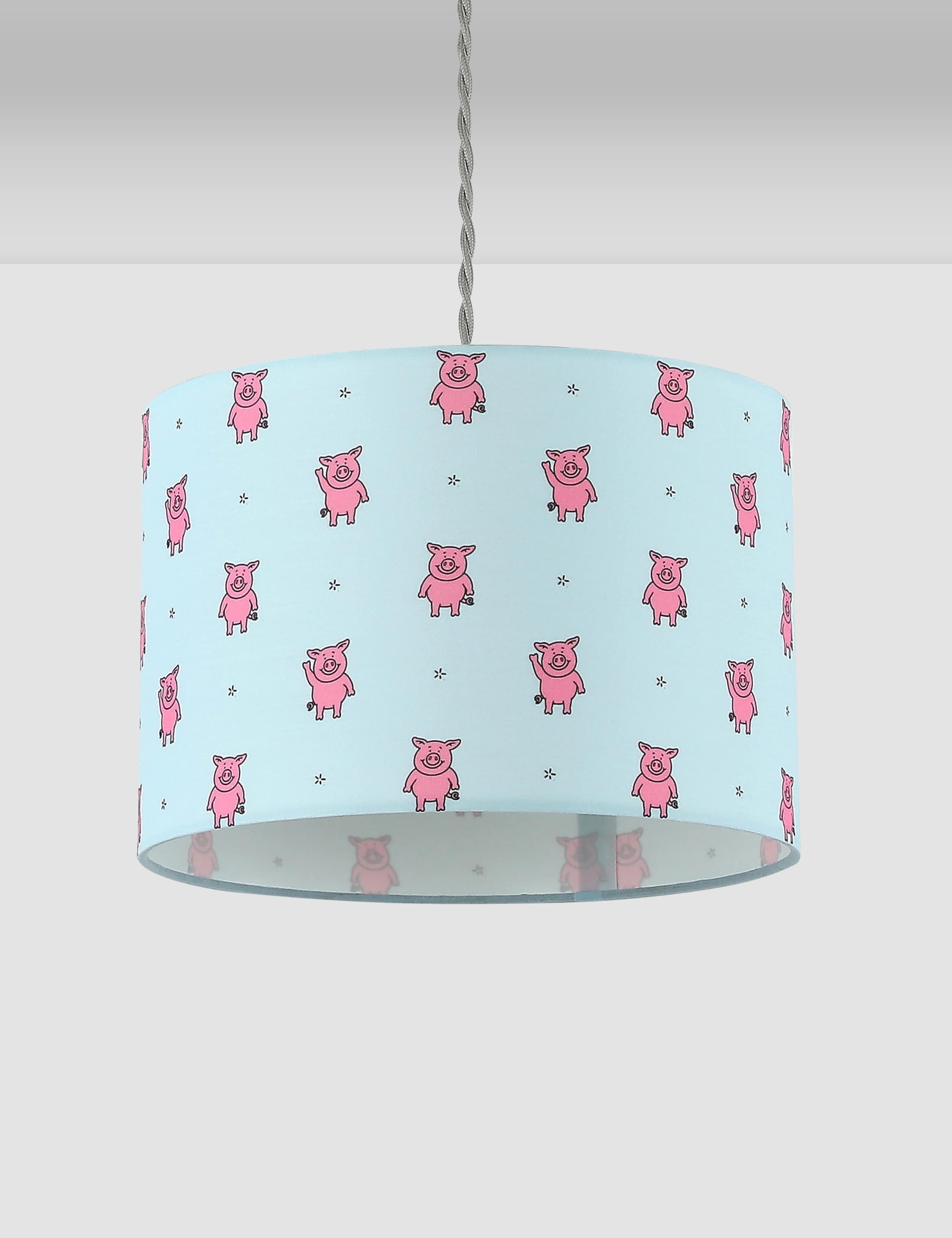Percy Pig™ Print Ceiling Lamp Shade 1 of 6