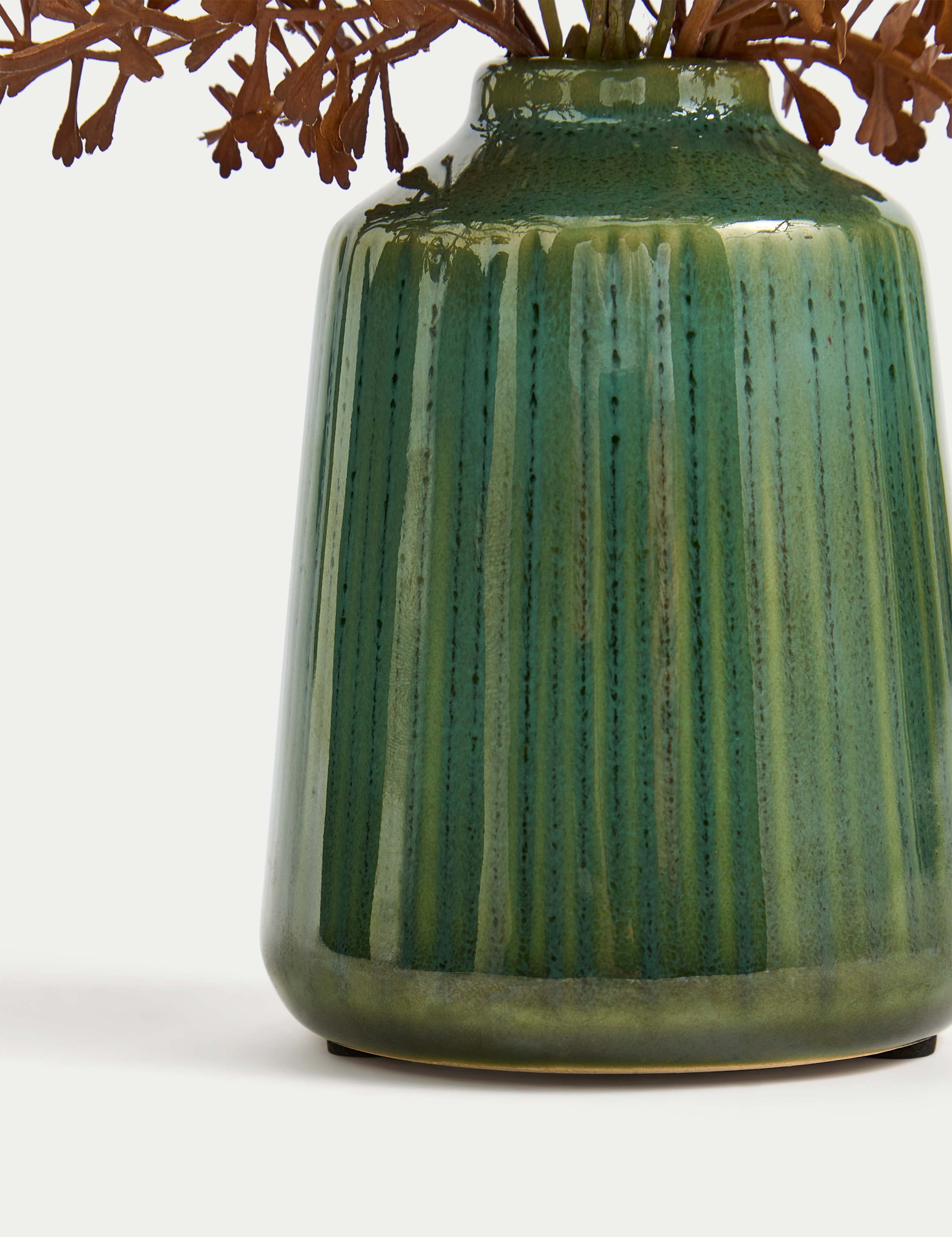 Artificial Dried Arrangement in Ceramic Pot 3 of 3