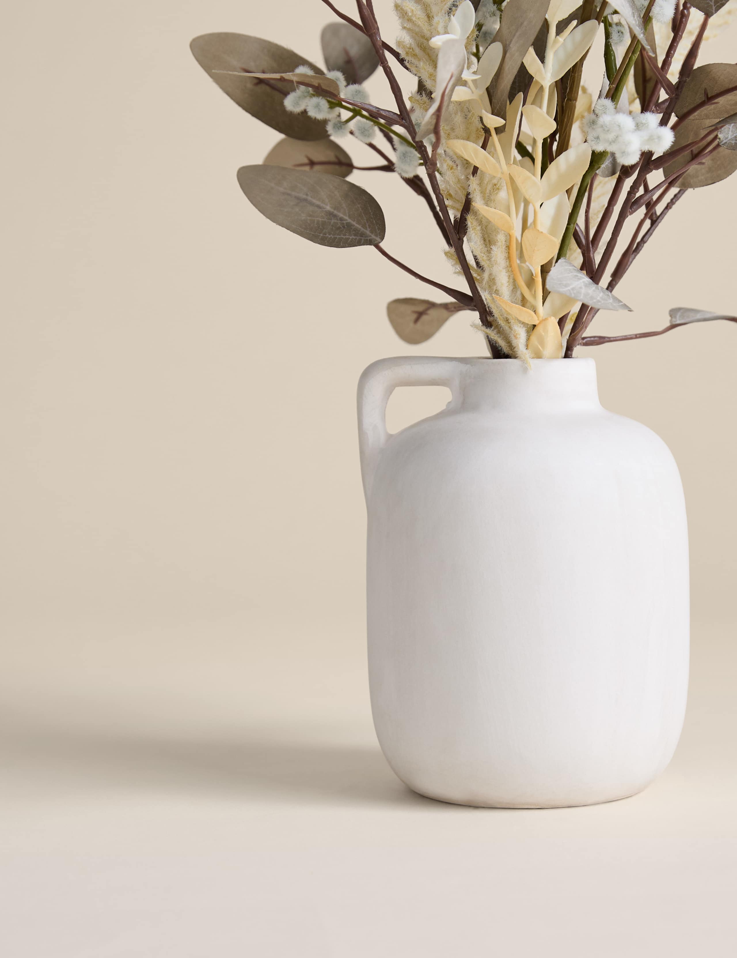 Artificial Dried Arrangement in Ceramic Pot 2 of 3