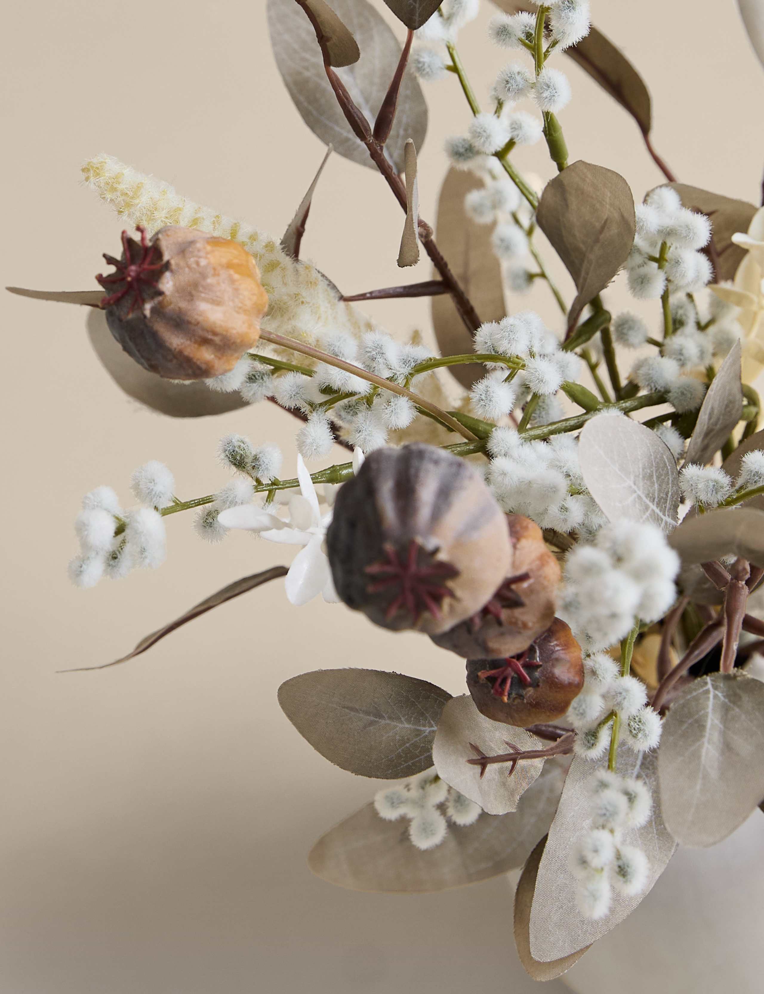 Artificial Dried Arrangement in Ceramic Pot 3 of 3