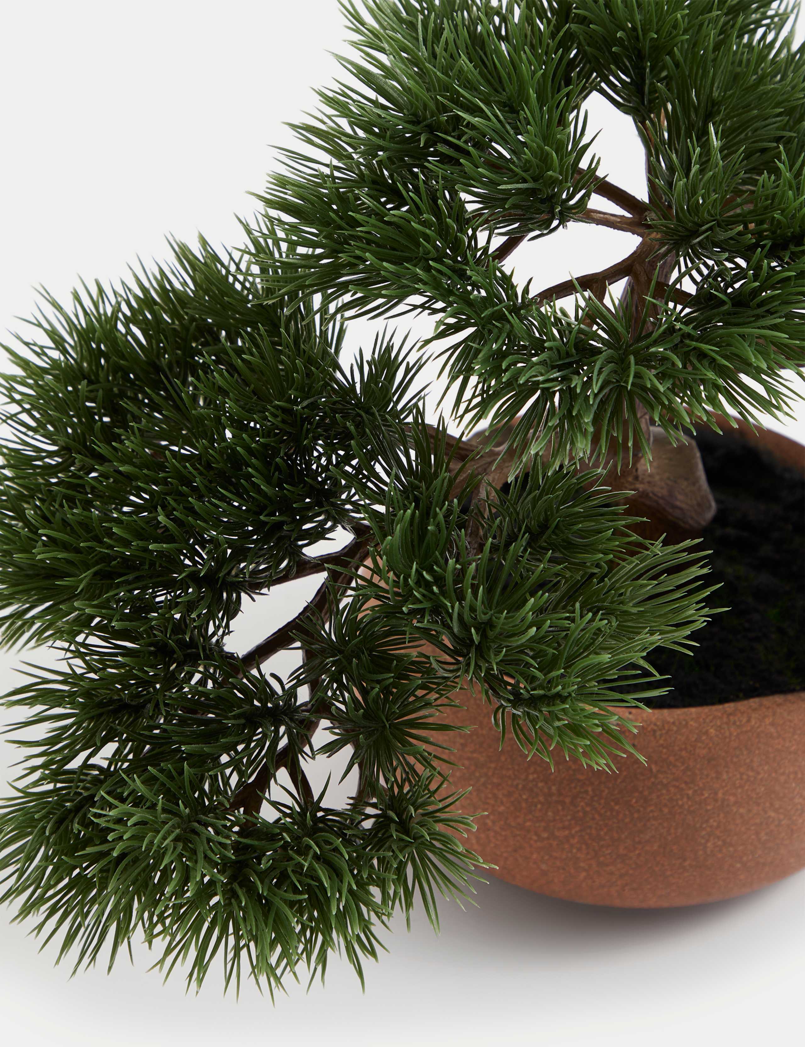 Artificial Bonsai Tree in Concrete Pot 4 of 5