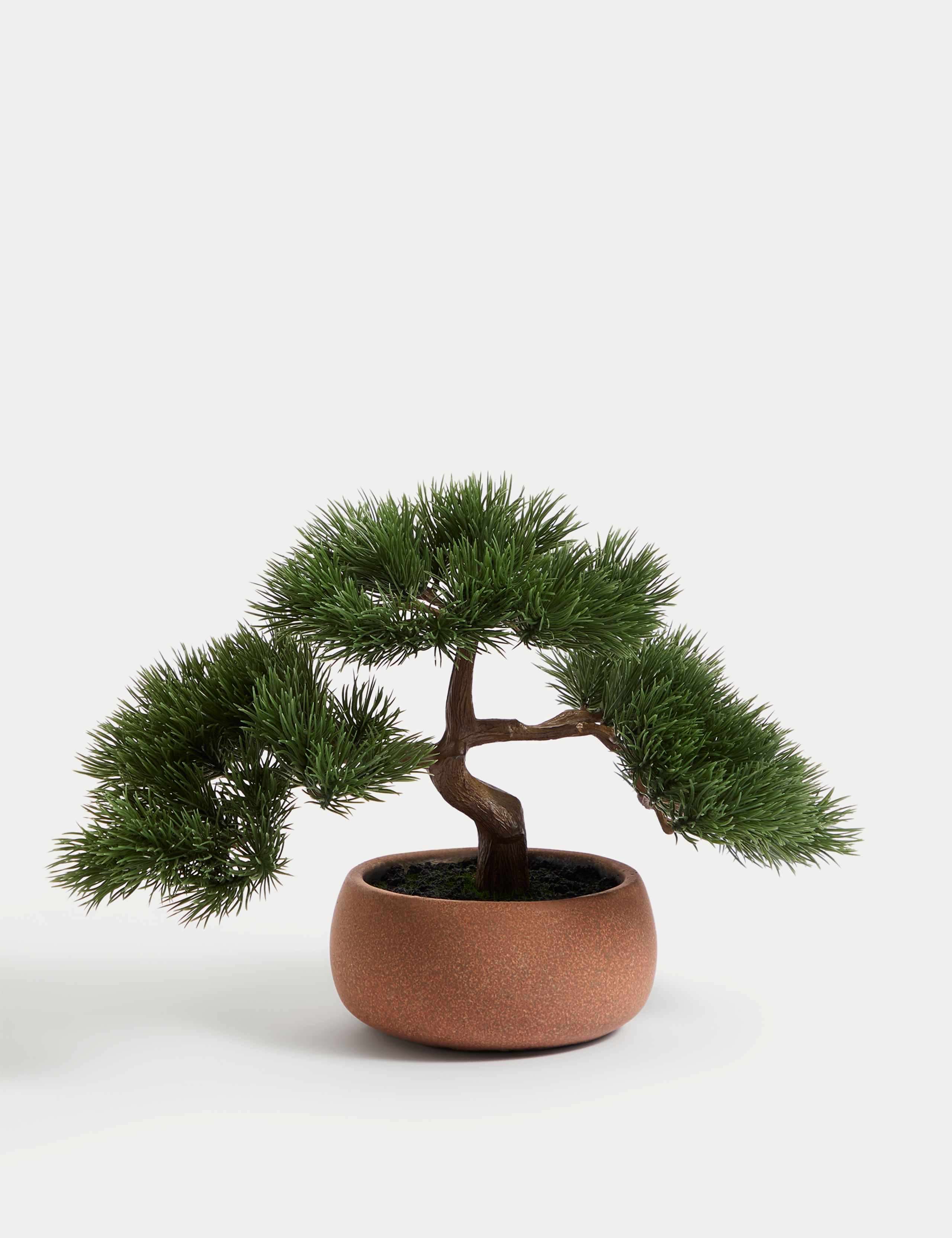 Artificial Bonsai Tree in Concrete Pot 2 of 5