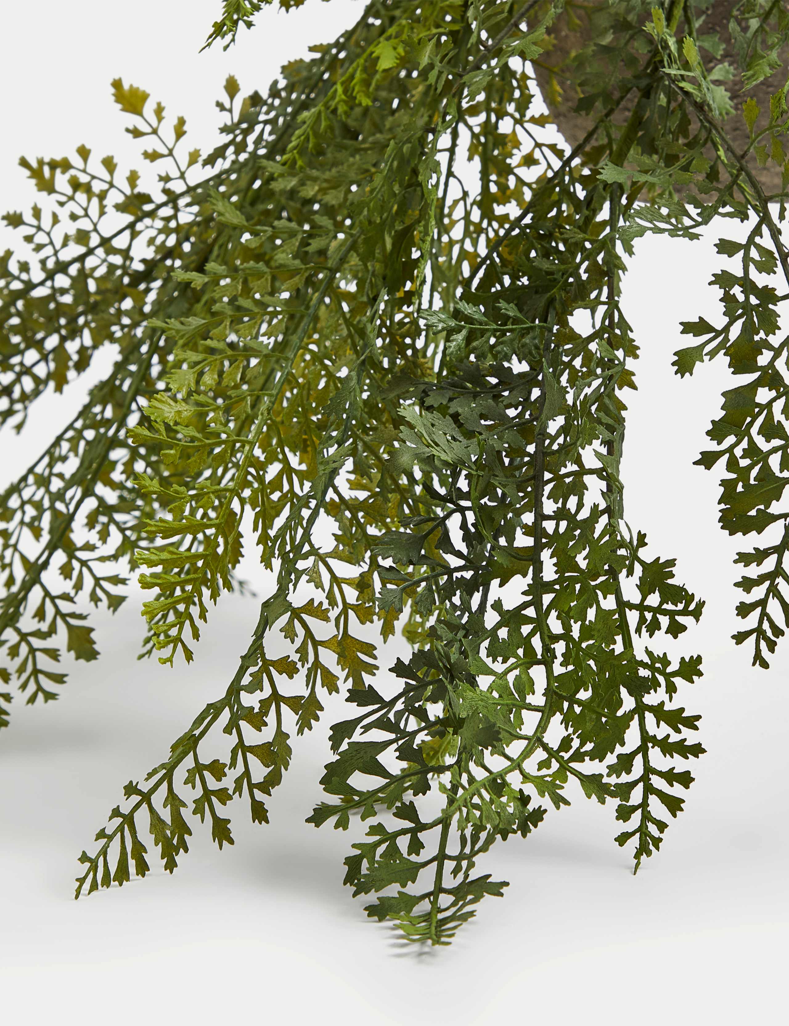 Artificial Trailing Fern House Plant in Pot 3 of 3