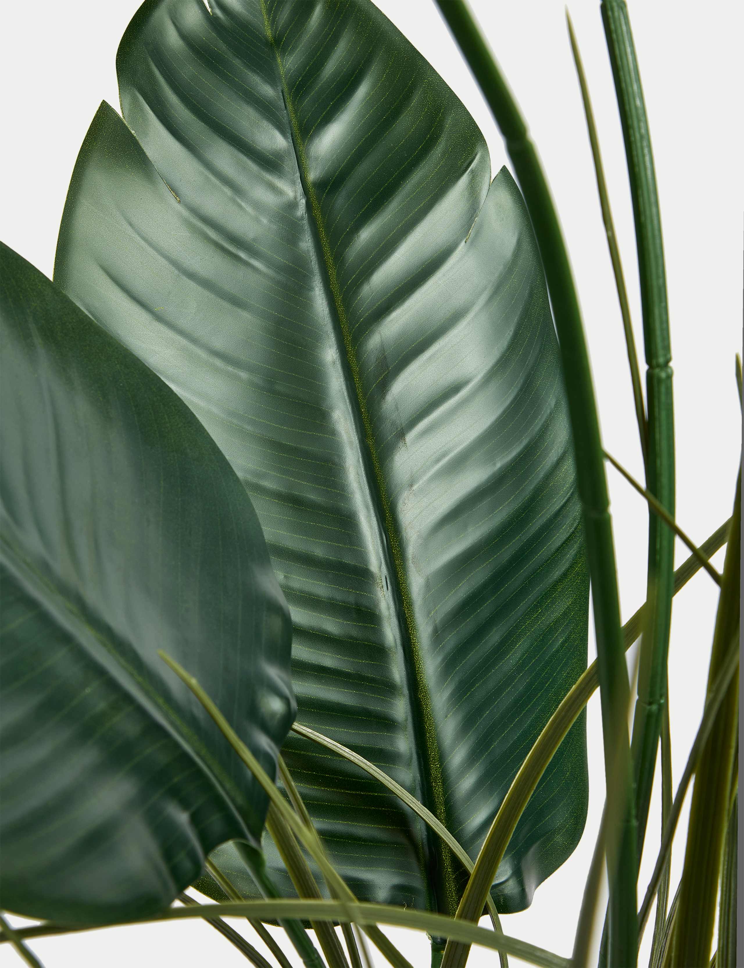 Artificial Large Banana Plant in Concrete Pot 3 of 3