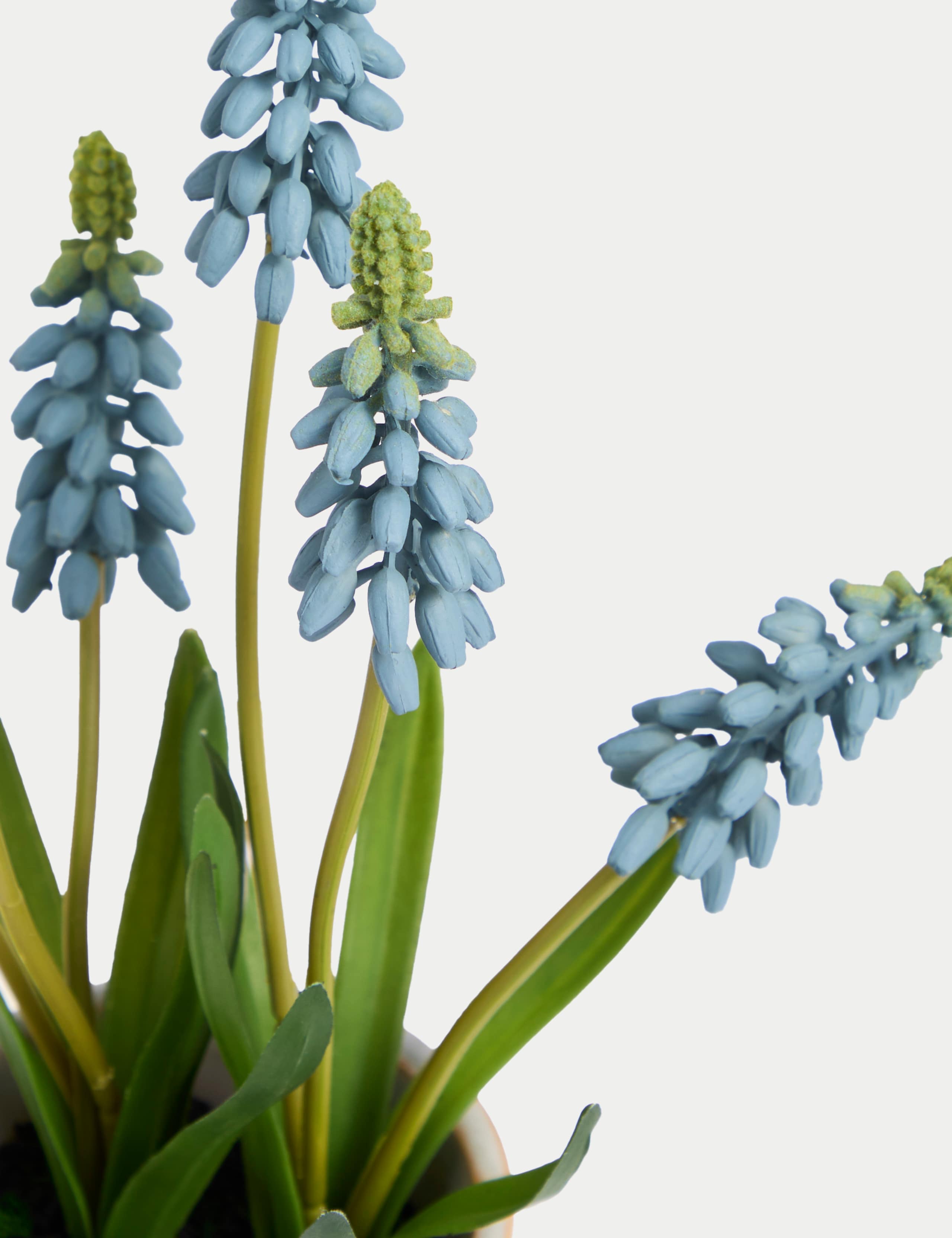 Artificial Hyacinth Plant in Ceramic Pot 2 of 3