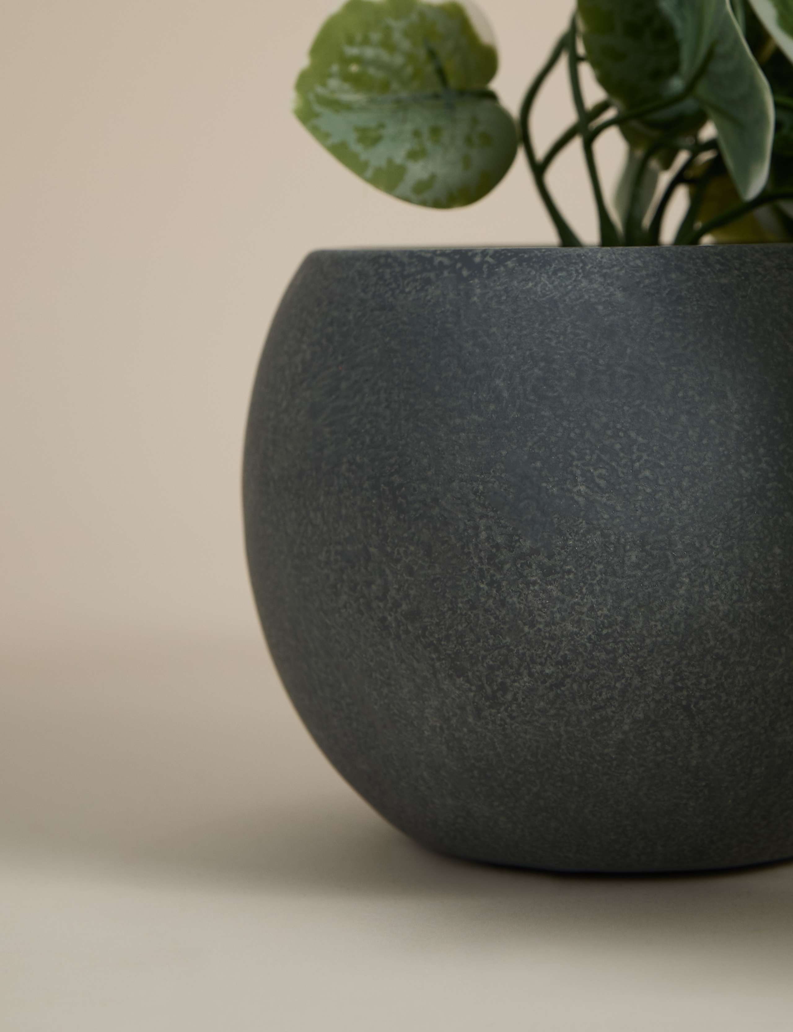 Artificial Trailing Eucalyptus in Ceramic Pot 3 of 3
