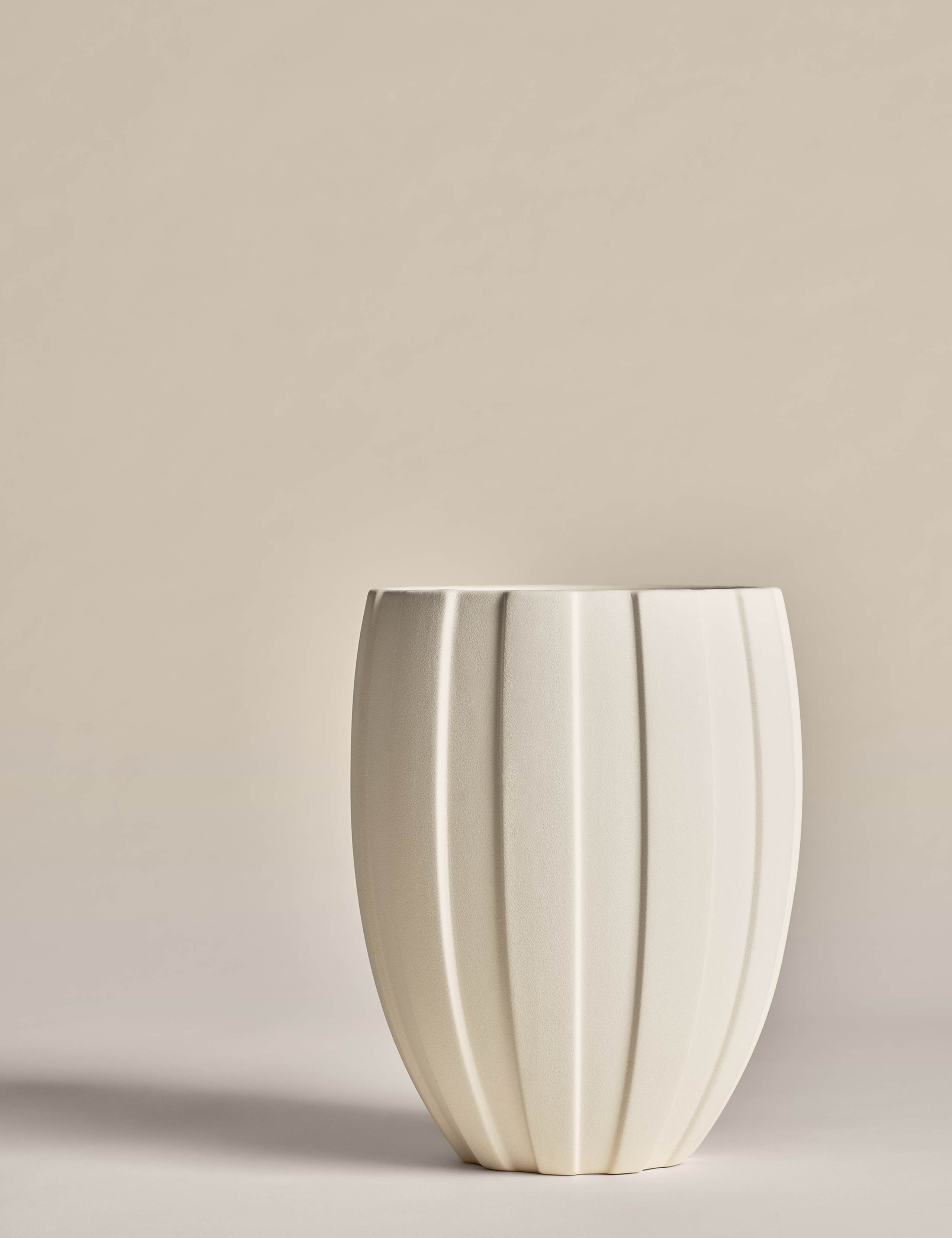 Wide Stripe Ceramic Vase 2 of 7