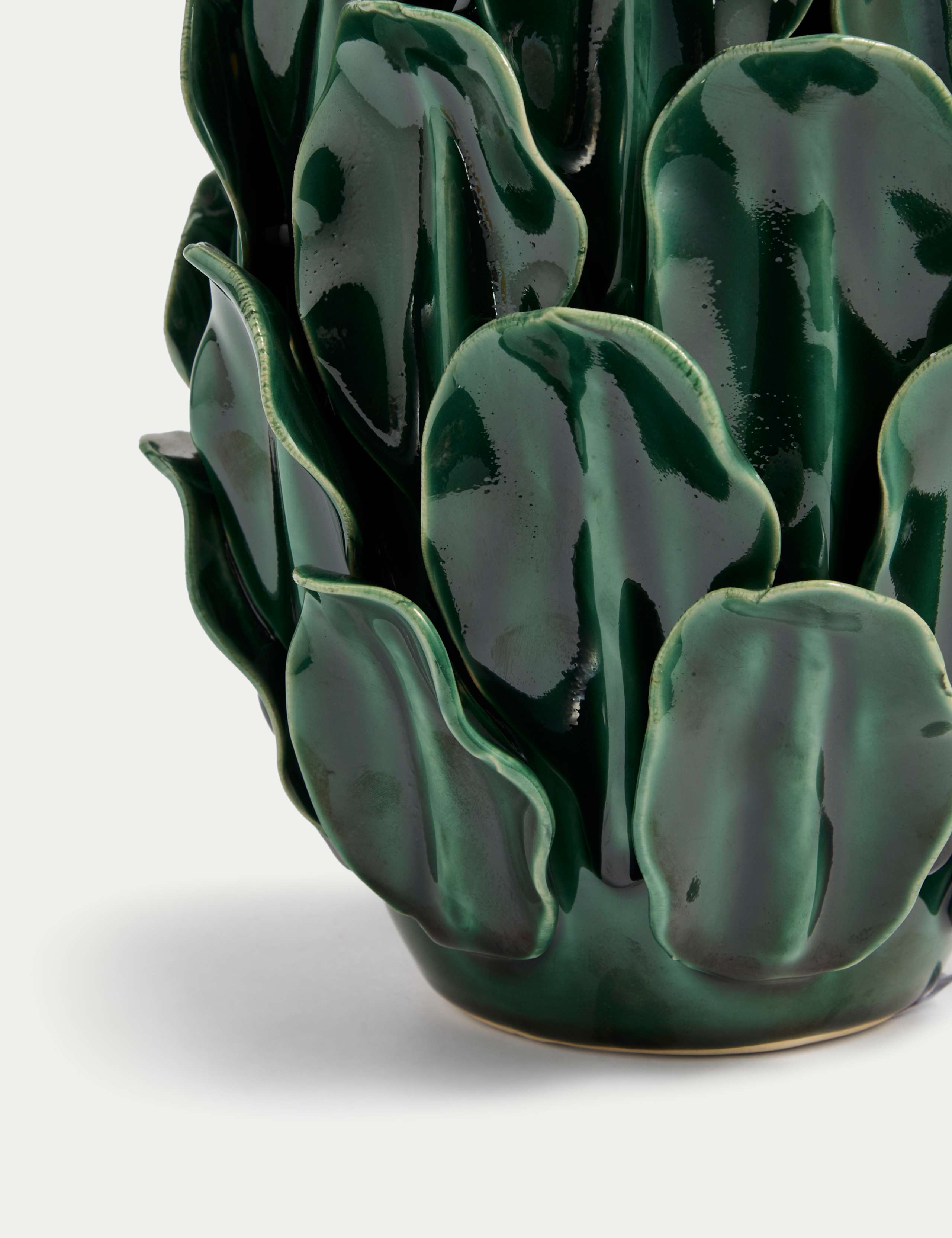 Large Petal Ceramic Vase 2 of 4