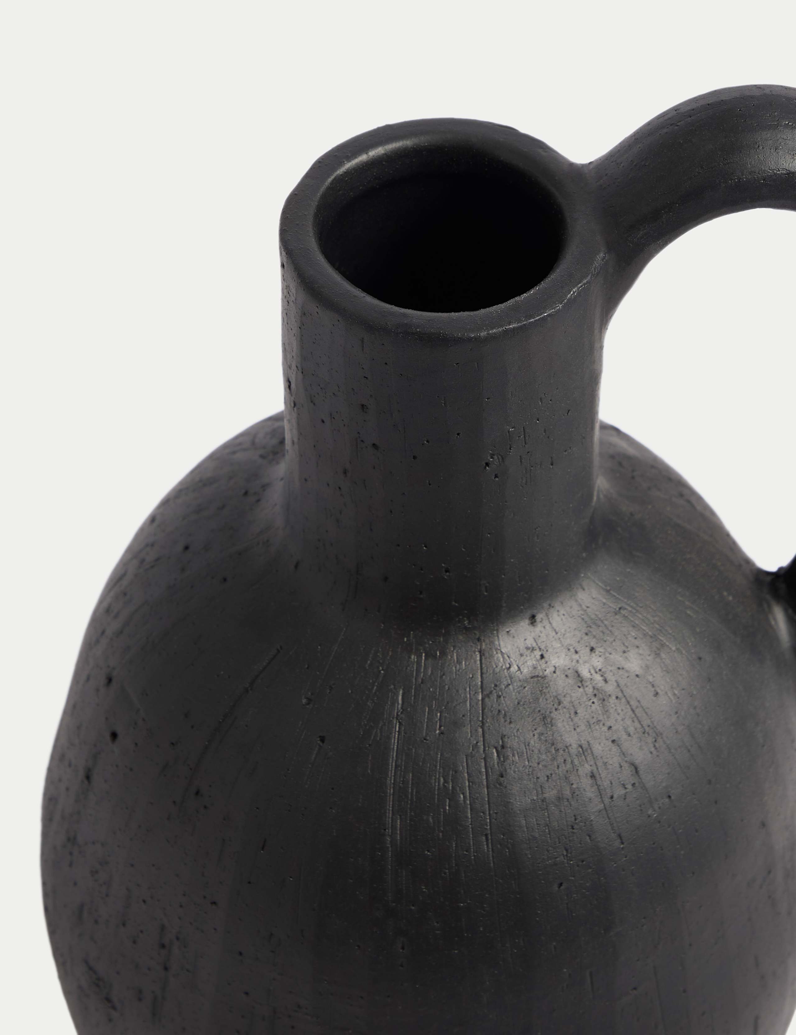 Large Textured Ceramic Jug 3 of 5